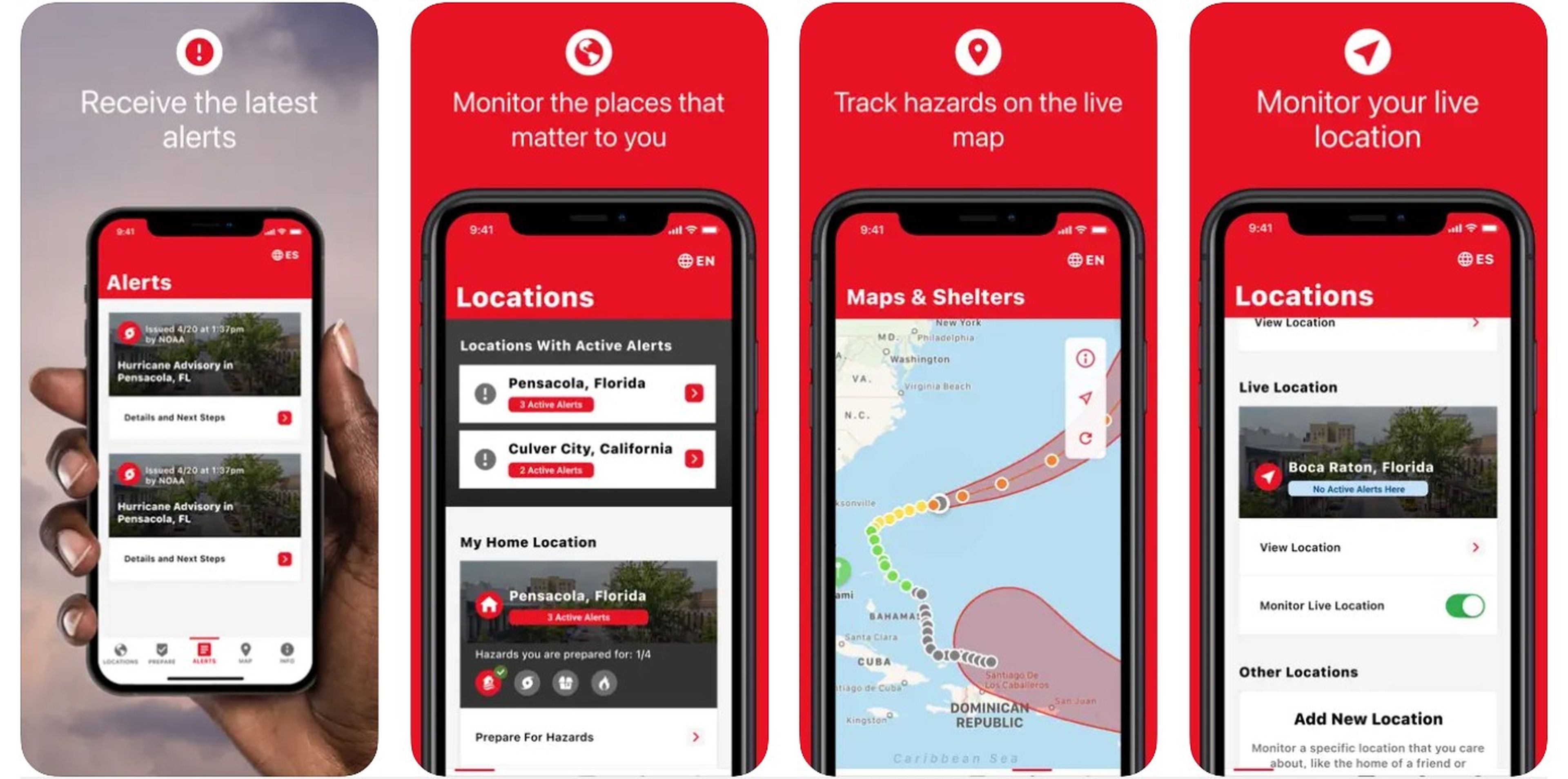 Las mejores apps para saber si va a llover o nevar estas Navidades