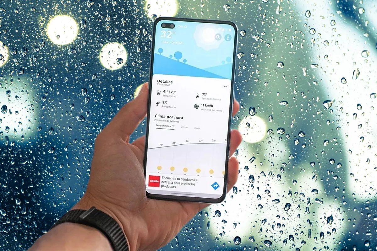 Las mejores apps para saber si va a llover o nevar estas Navidades