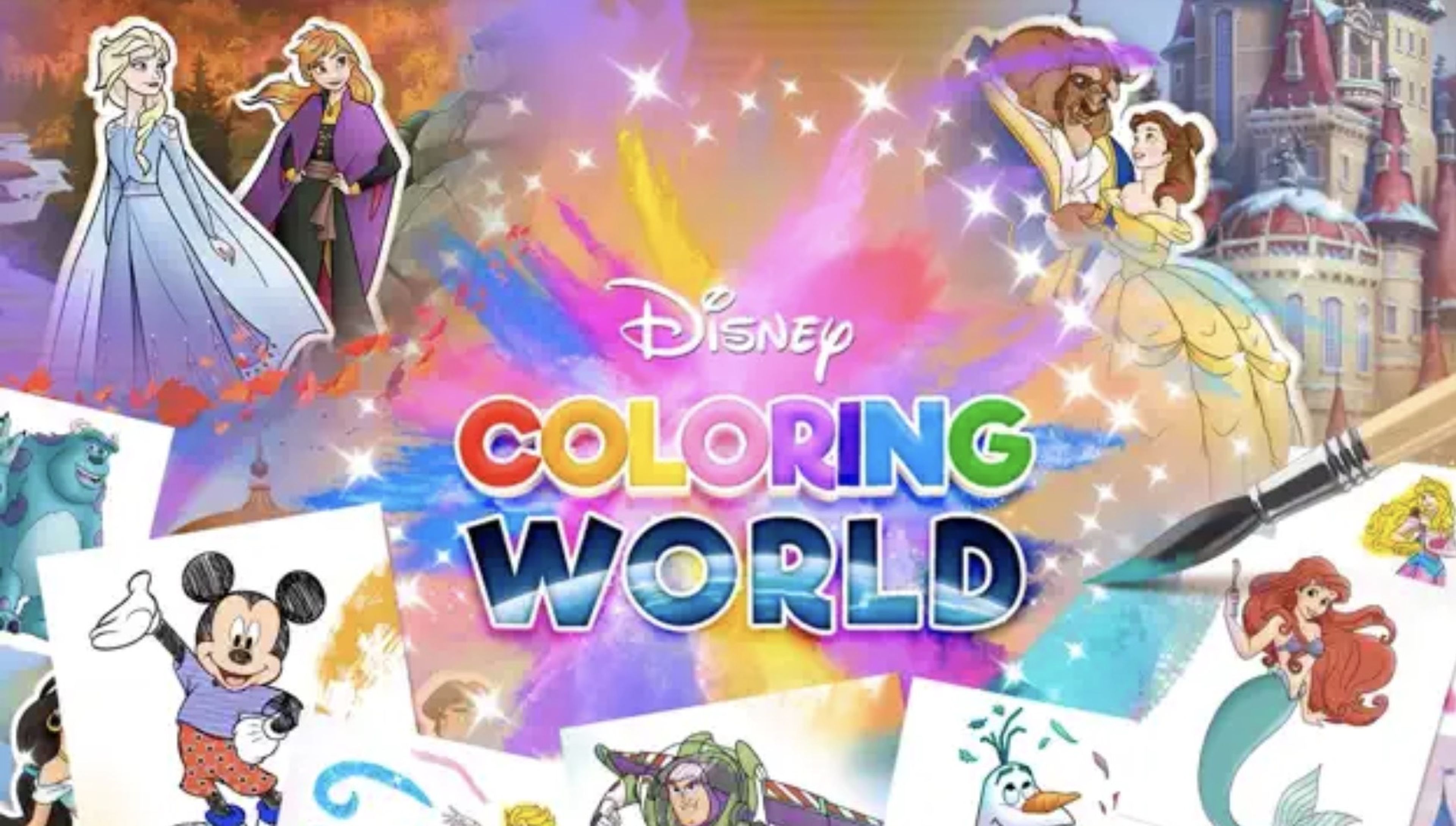 Disney Coloring World
