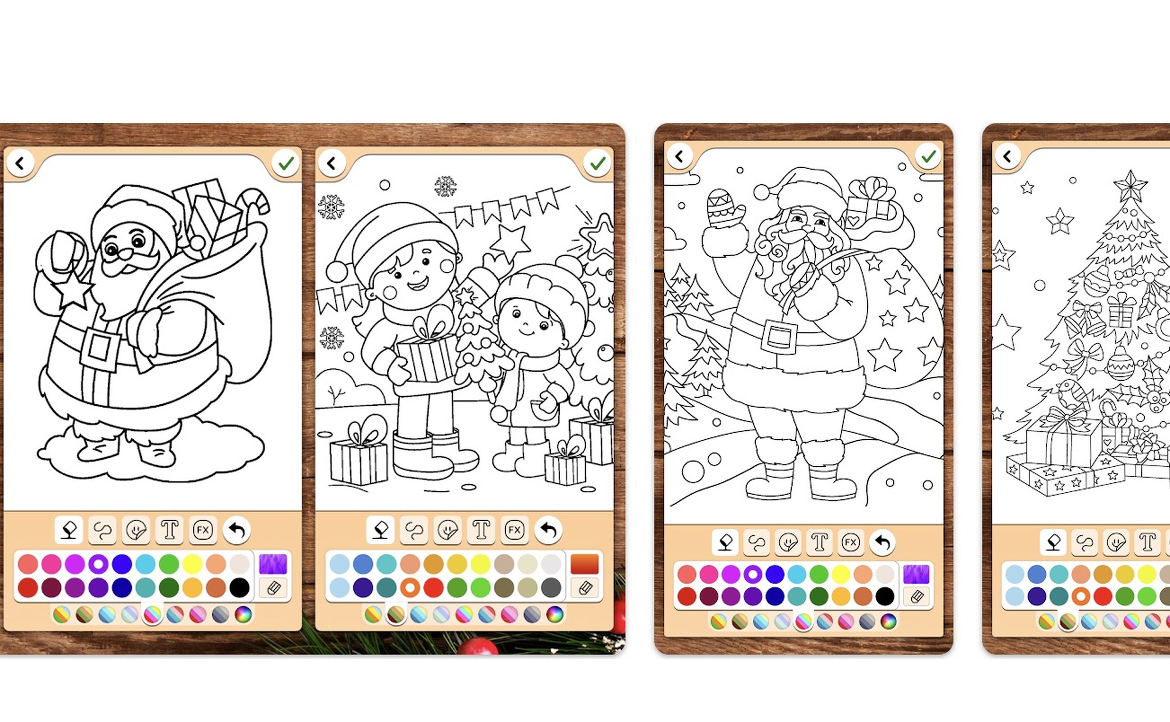 Navidad para colorear