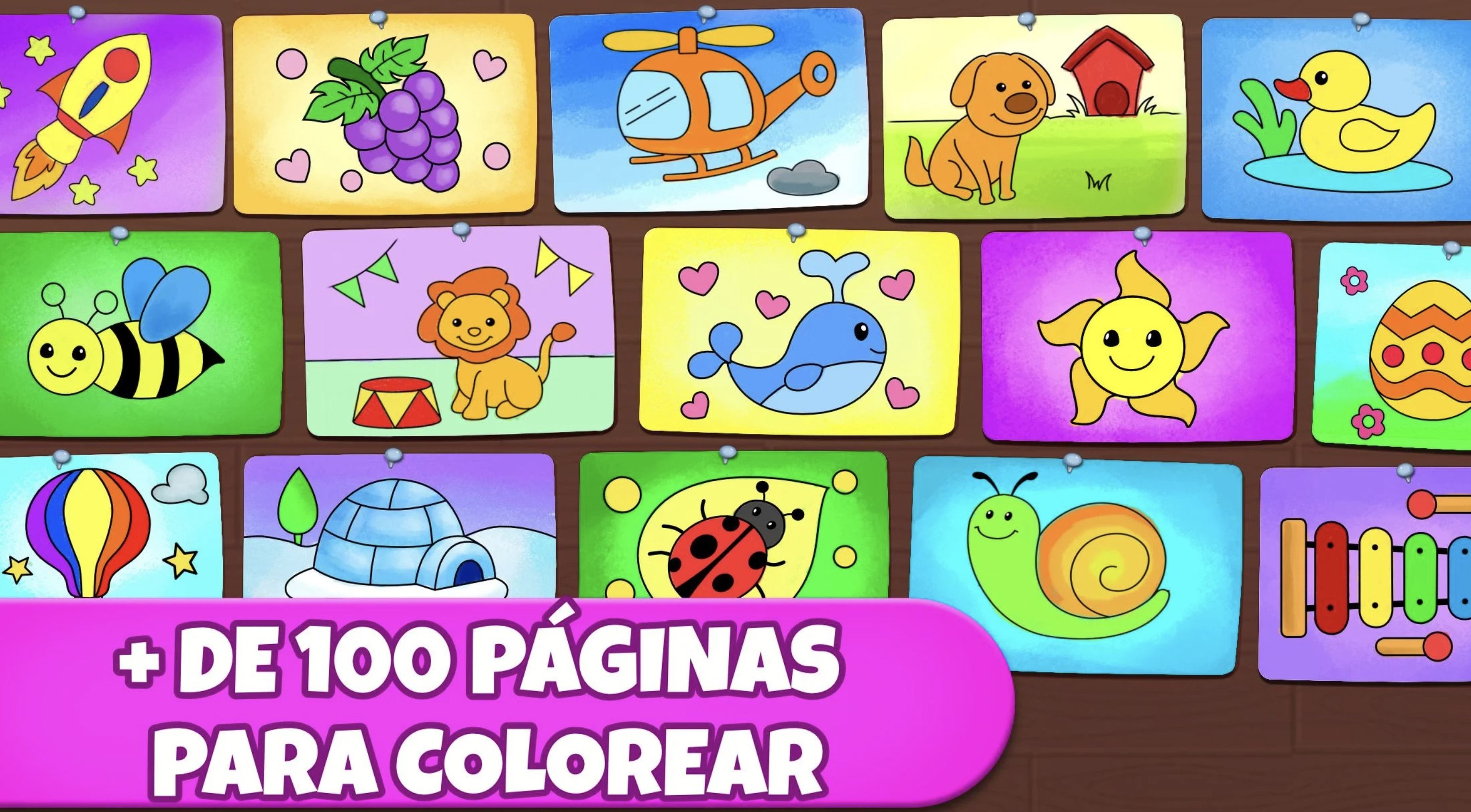 Juego de pintar y colorear