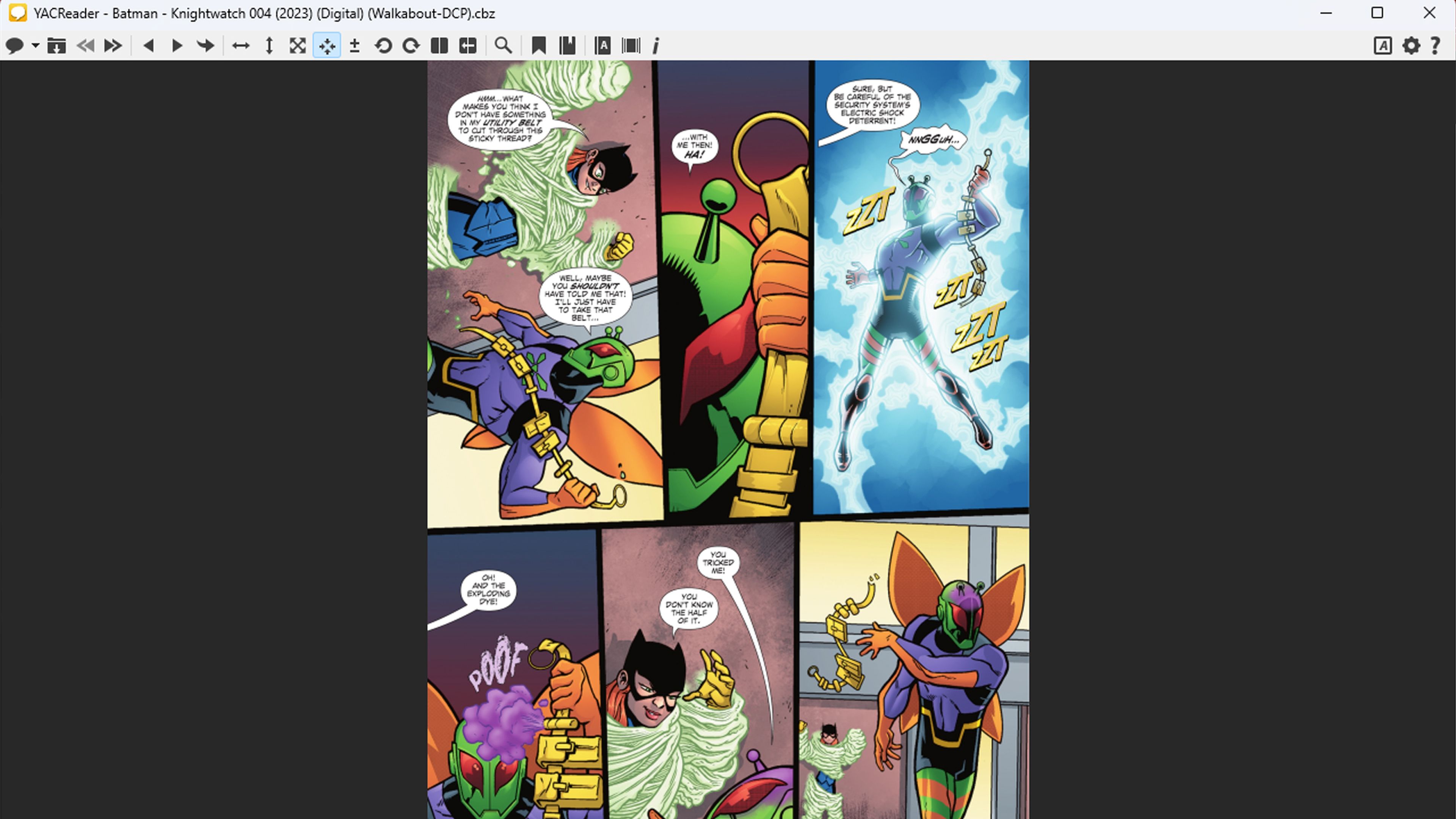 Comic Batman en YACReader