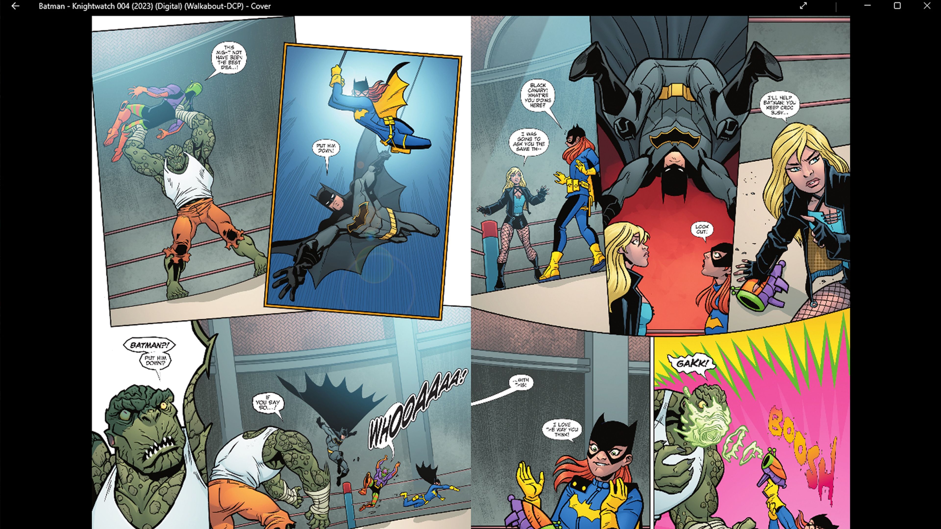 Comic Batman en Cover