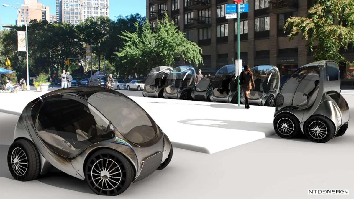 Así es el primer coche eléctrico plegable del mundo y es español