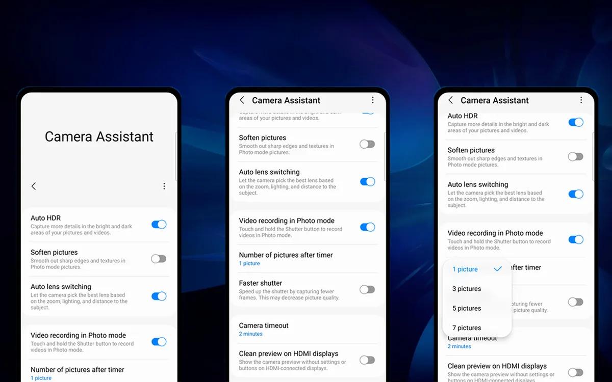 Samsung quiere que Camera Assistant deje de ser una exclusiva del Galaxy S22