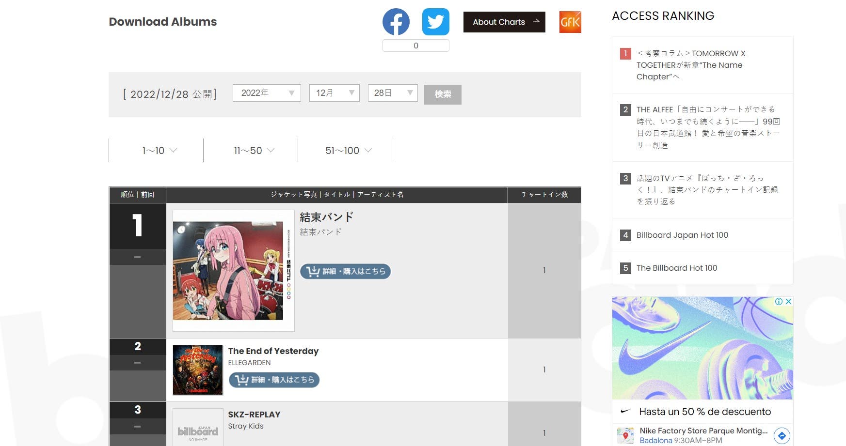 Bocchi the Rock! reina en Japón y ya tiene el álbum de música más descargado, ¡escúchalo!