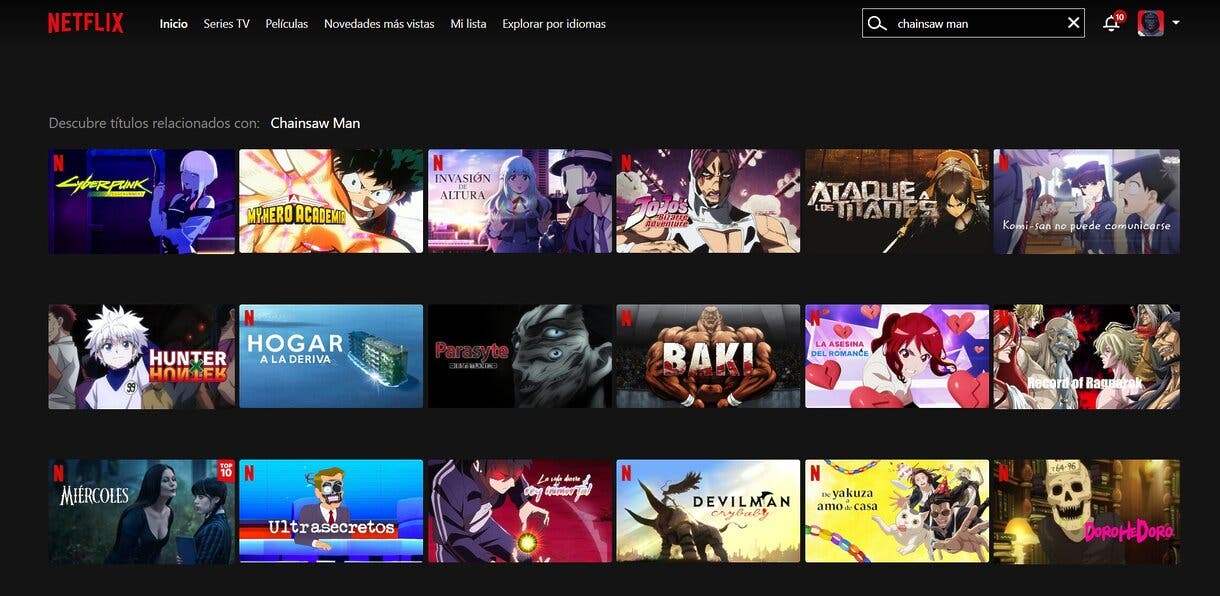 chainsaw netflix