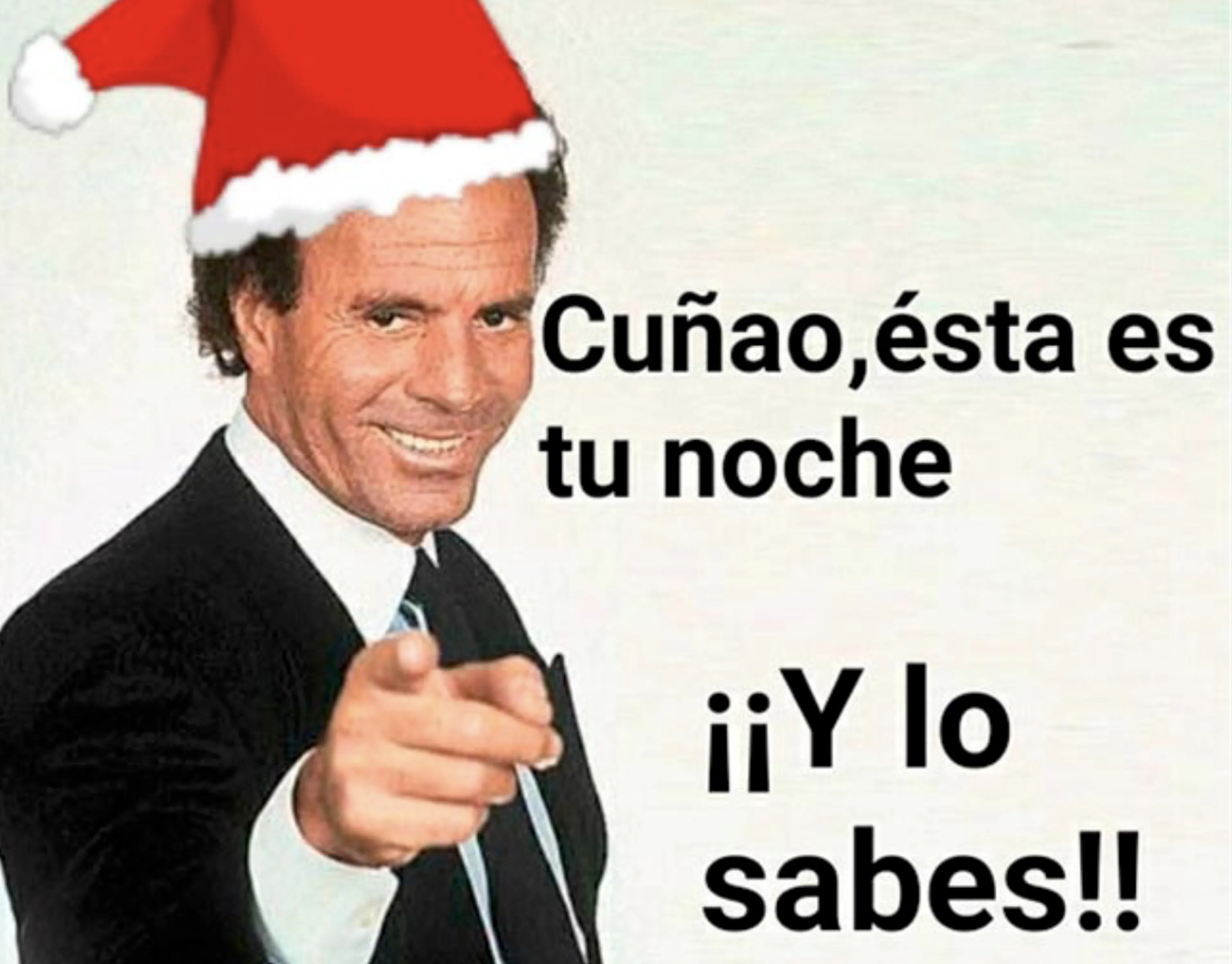 Felicitación Nochebuena divertida