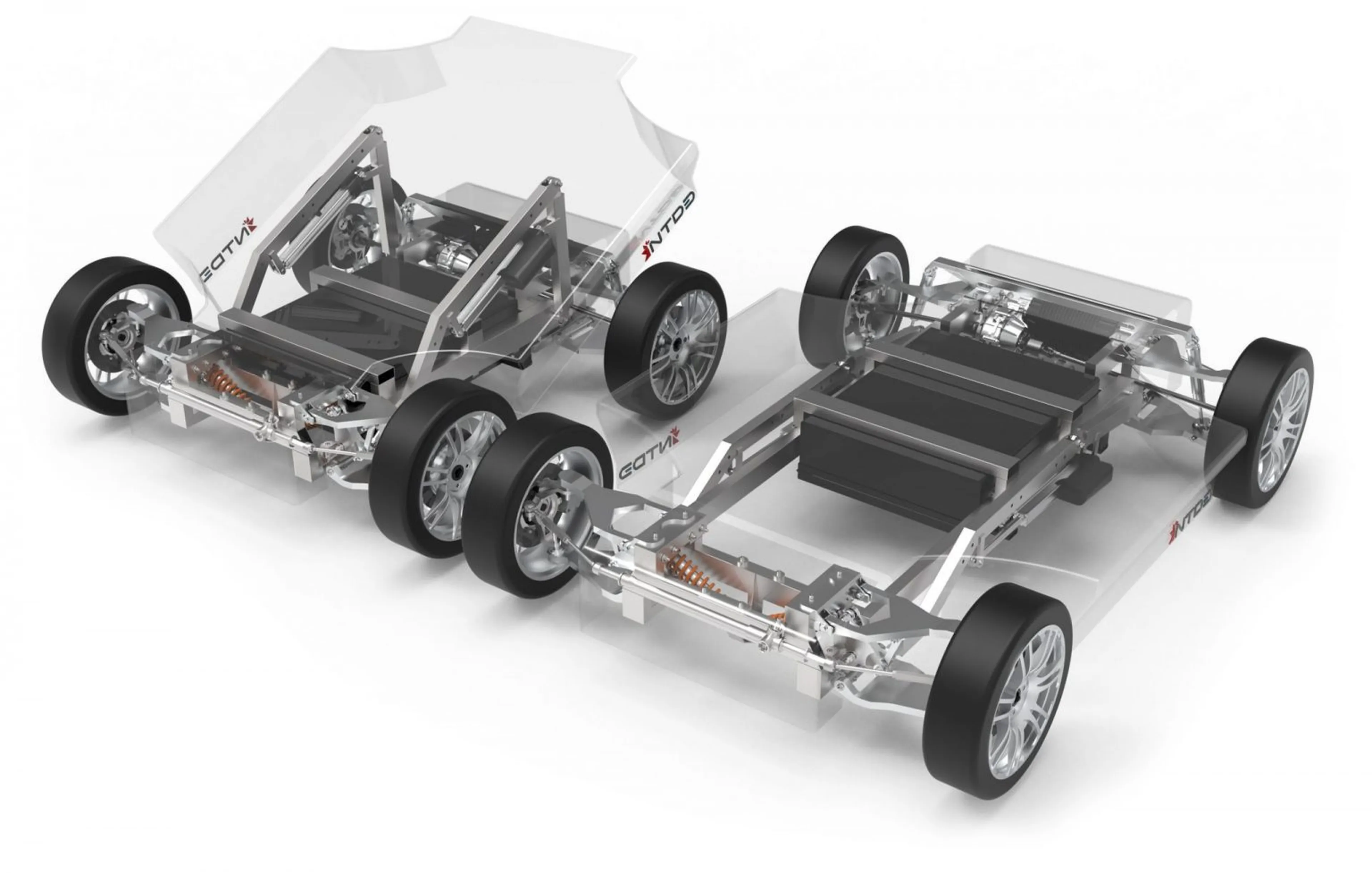 Coche eléctrico plegable