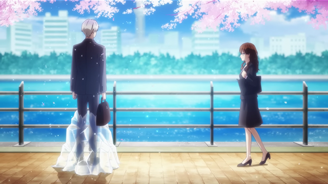 El 4 de enero llegará a Crunchyroll The Ice Guy And His Cool Female Colleague