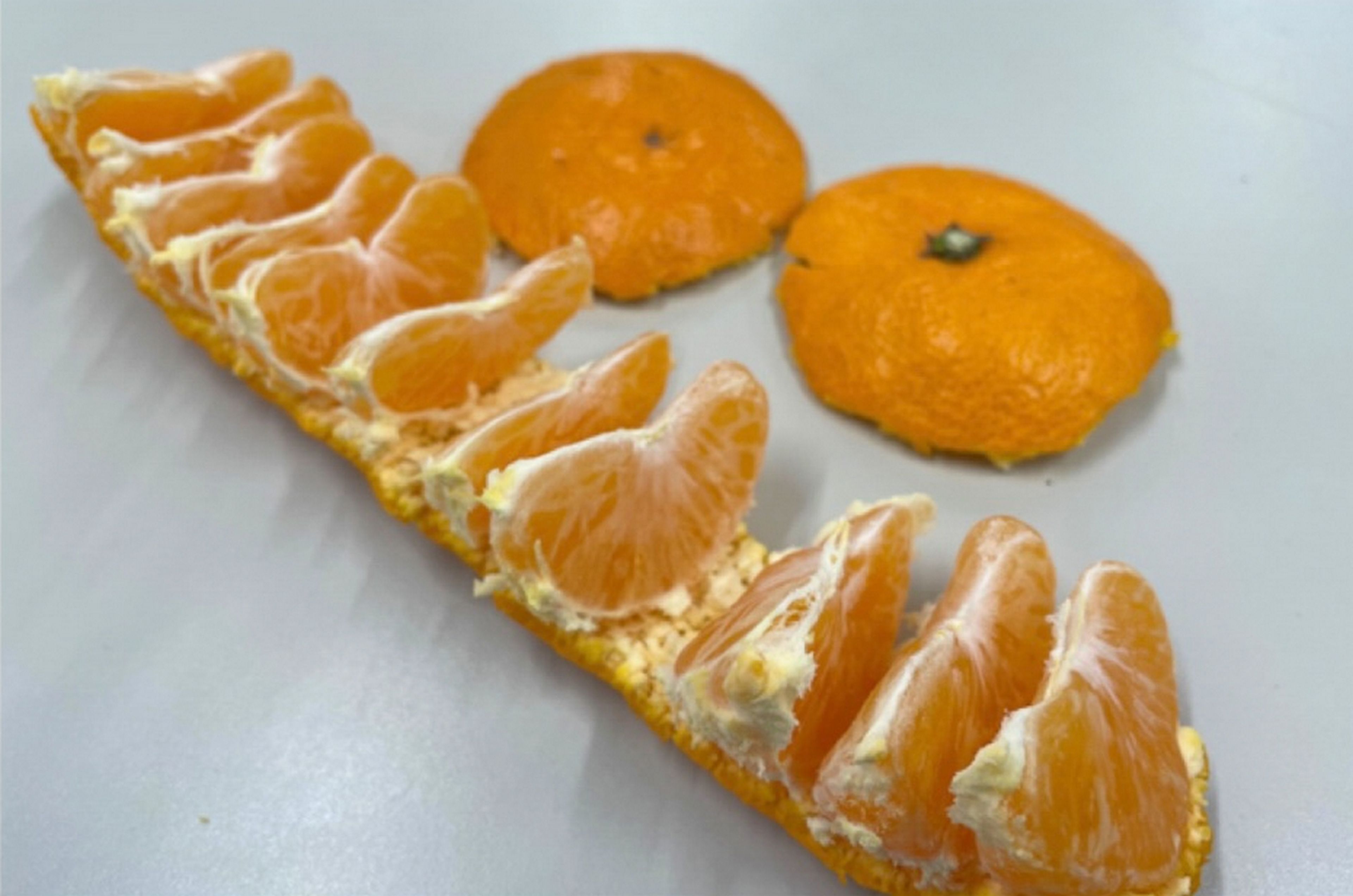 Cómo pelar una mandarina
