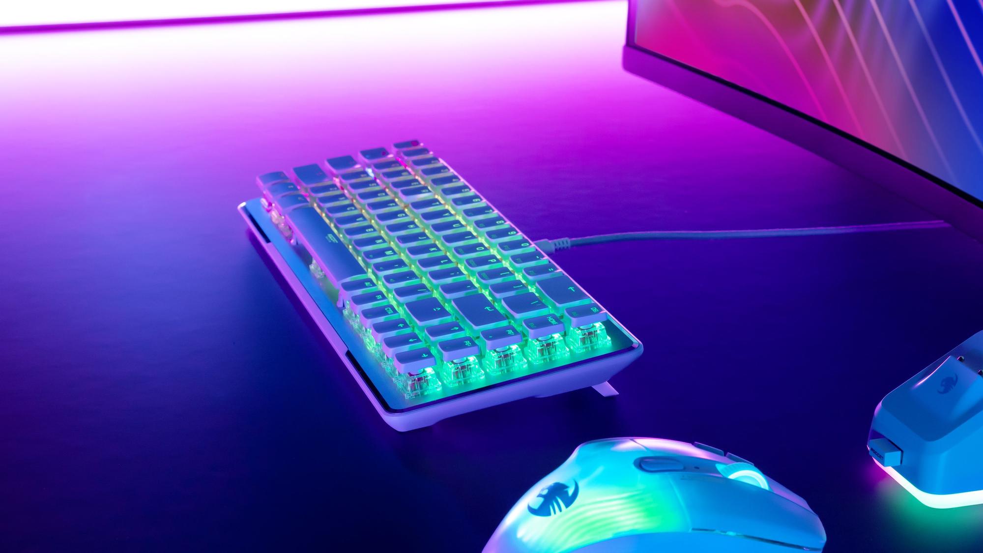 Teclado de juegos Mini Vulcan II PC, de Roccat