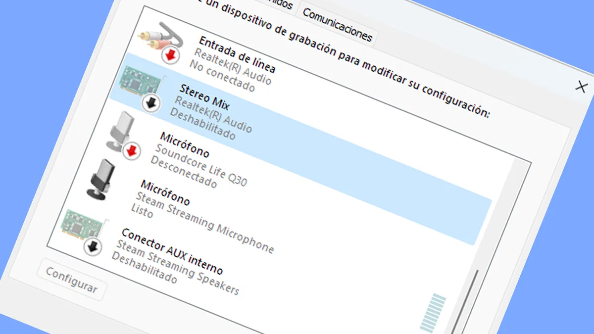 Cómo activar “Stereo Mix” en Windows 11 y grabar el sonido del ordenador