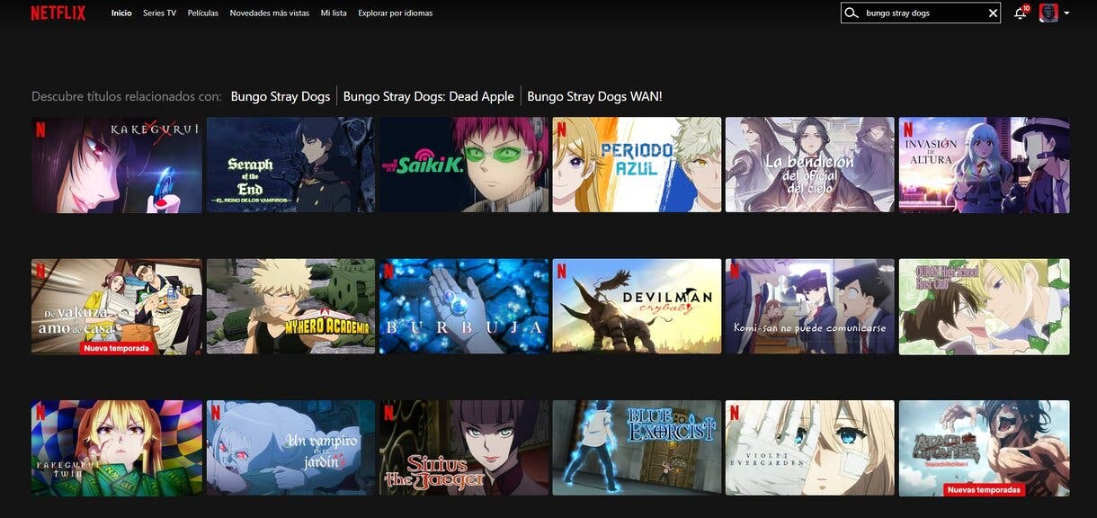bungo netflix