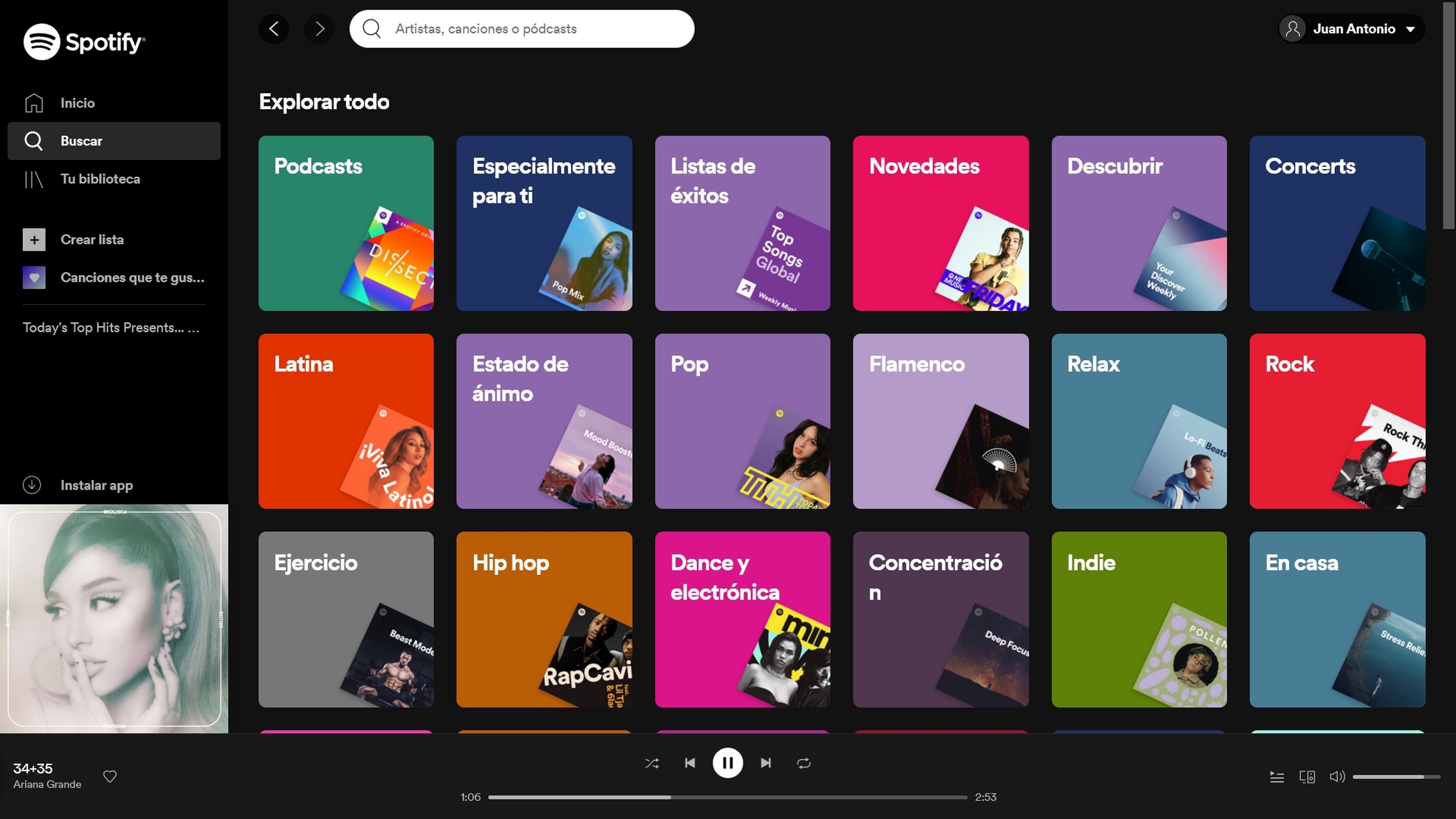 Spotify Web