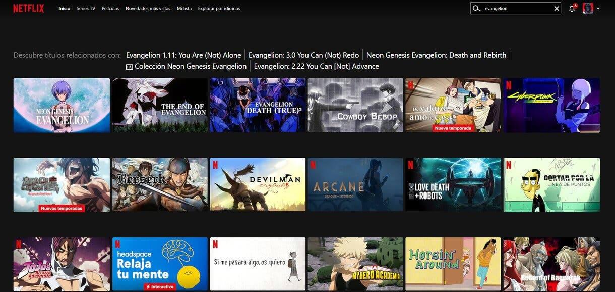 evangelion netflix