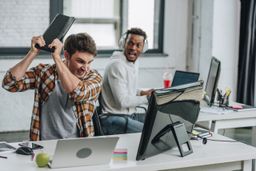 Programador enfadado