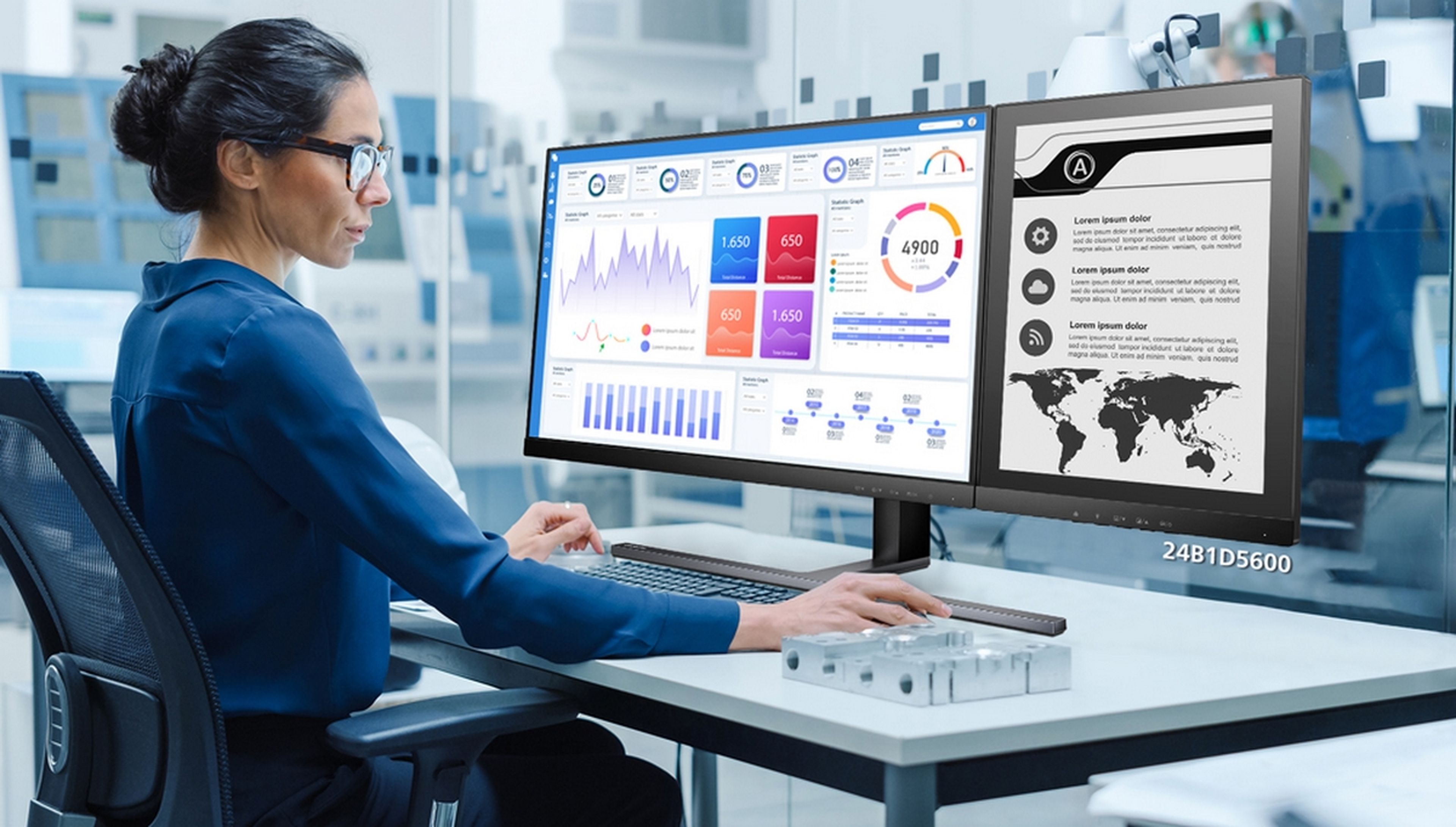 Philips lanza un monitor con una segunda pantalla de tinta electrónica