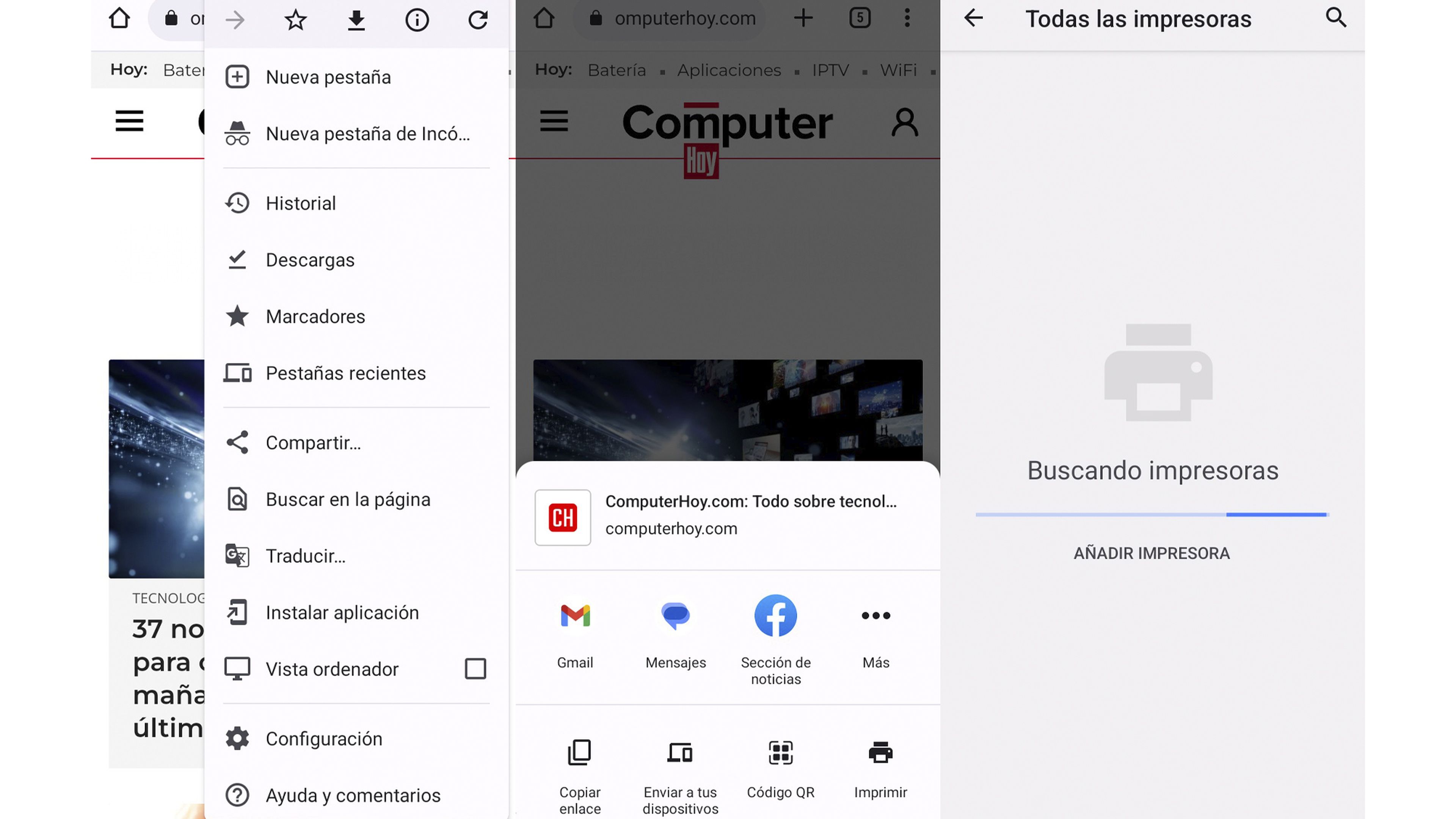 imprimir desde un Android