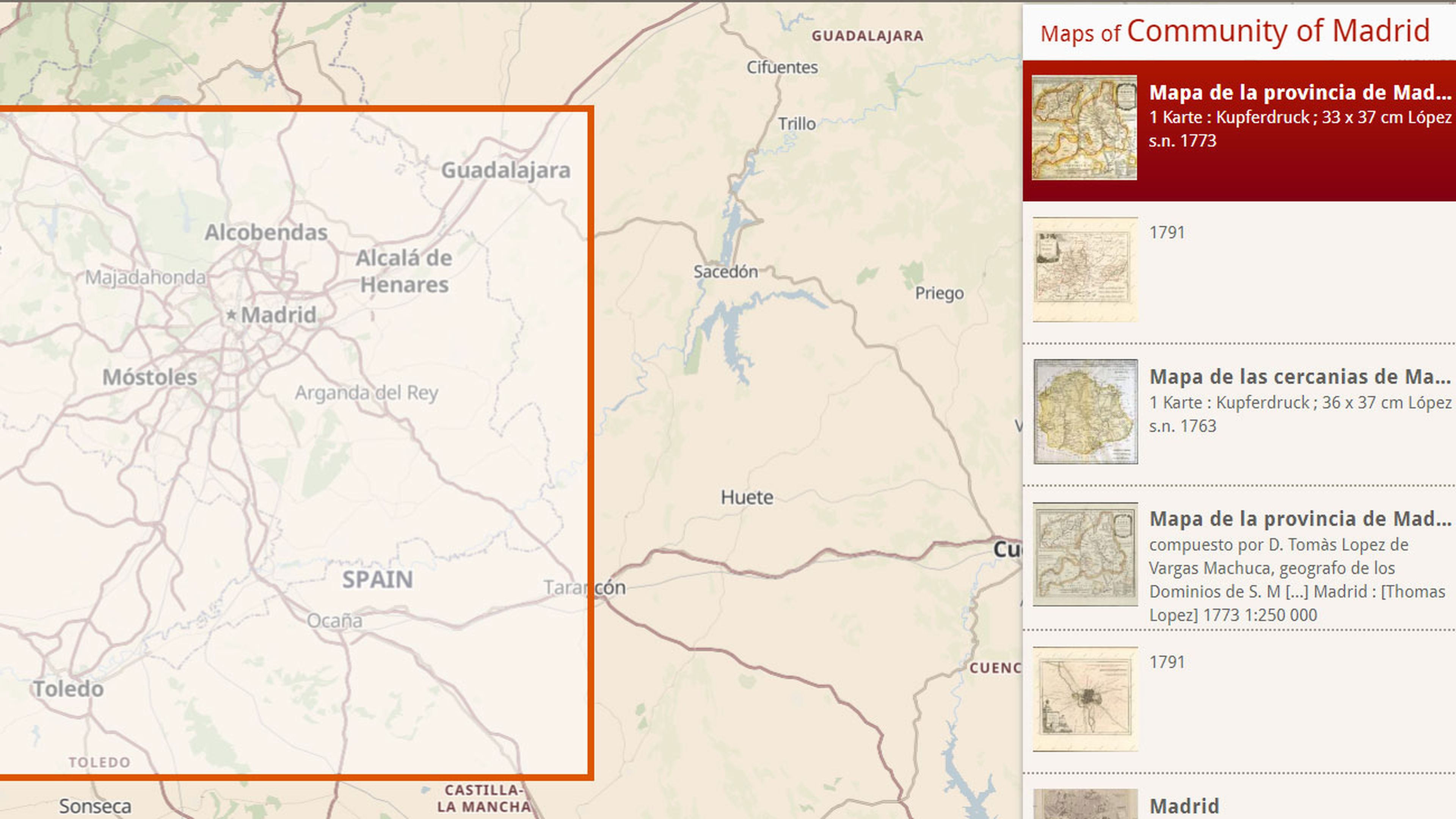 Old Maps Online