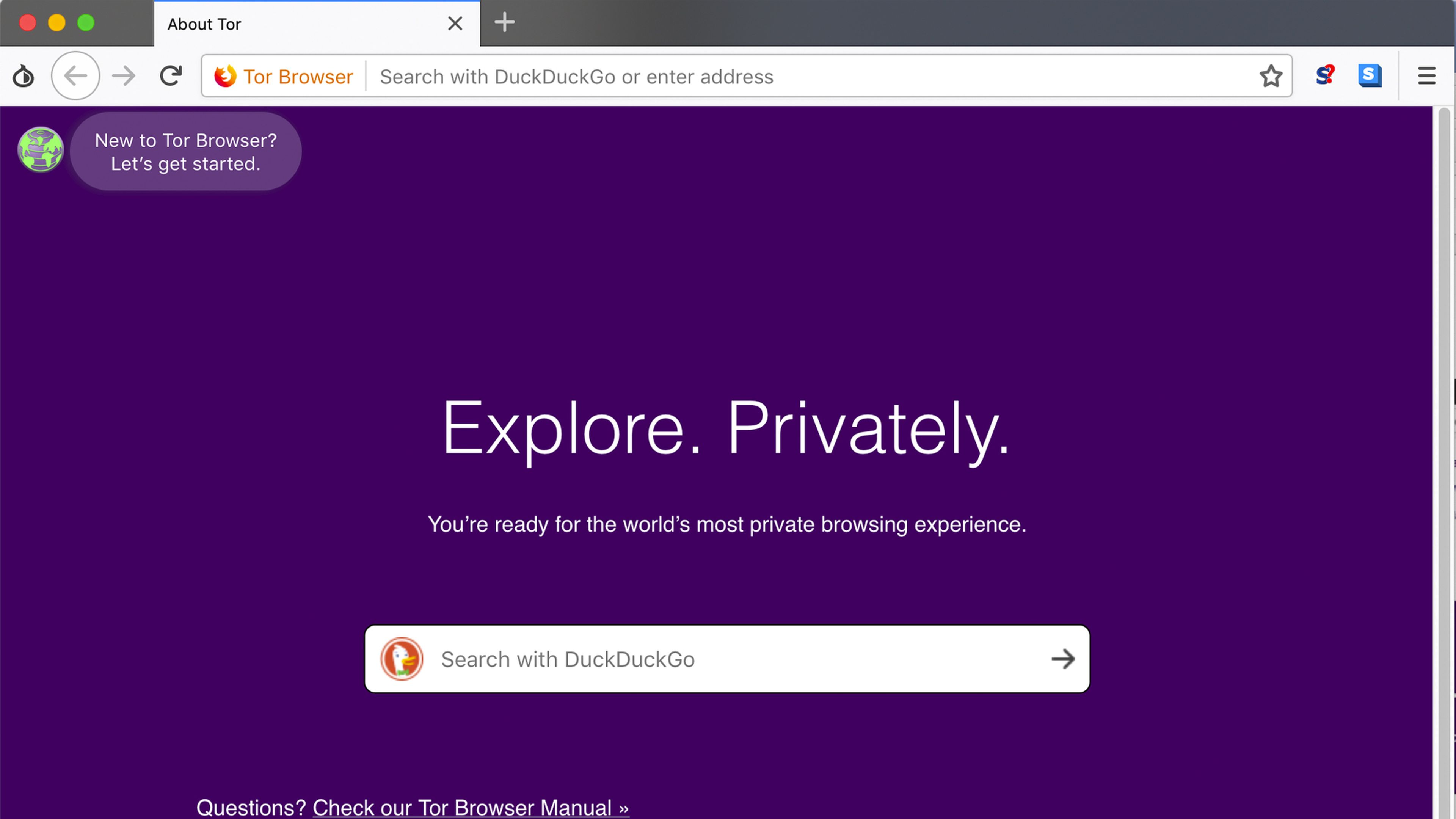 Tor Browser en Mac