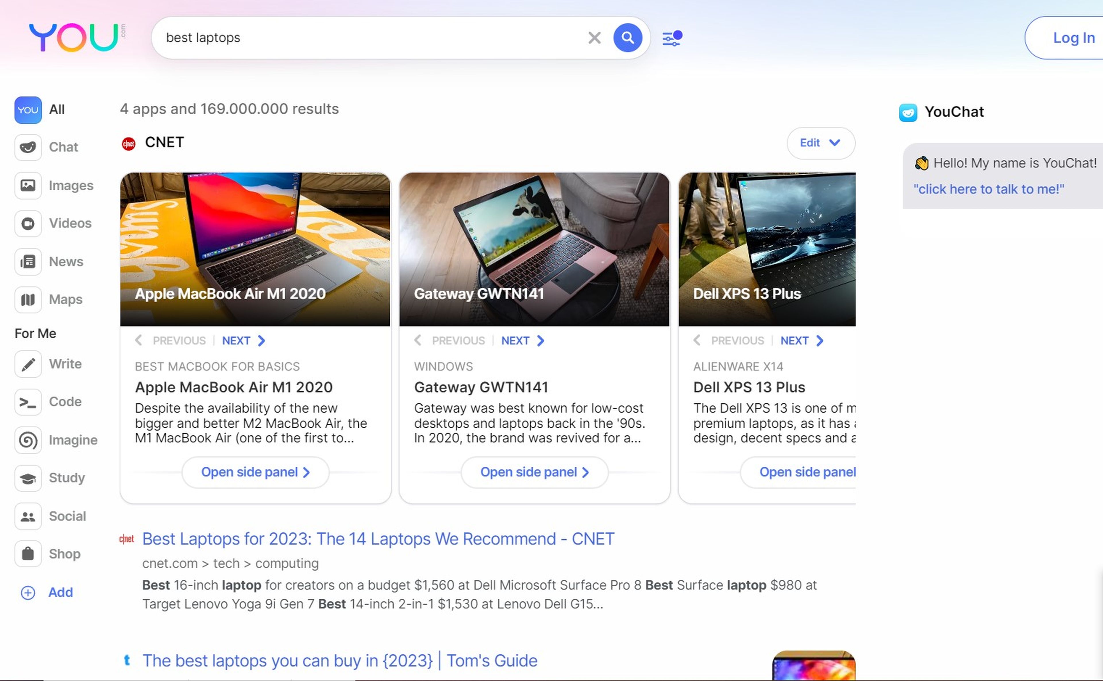 Así funciona You, el primer buscador web con IA