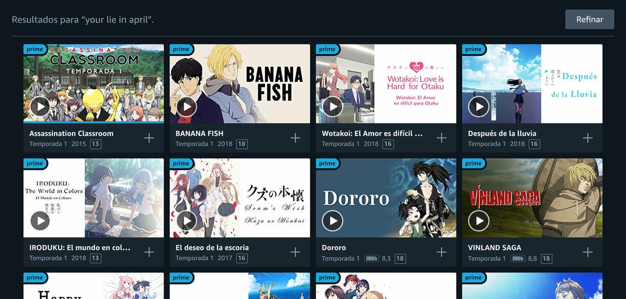 Your Lie in April Prime Video