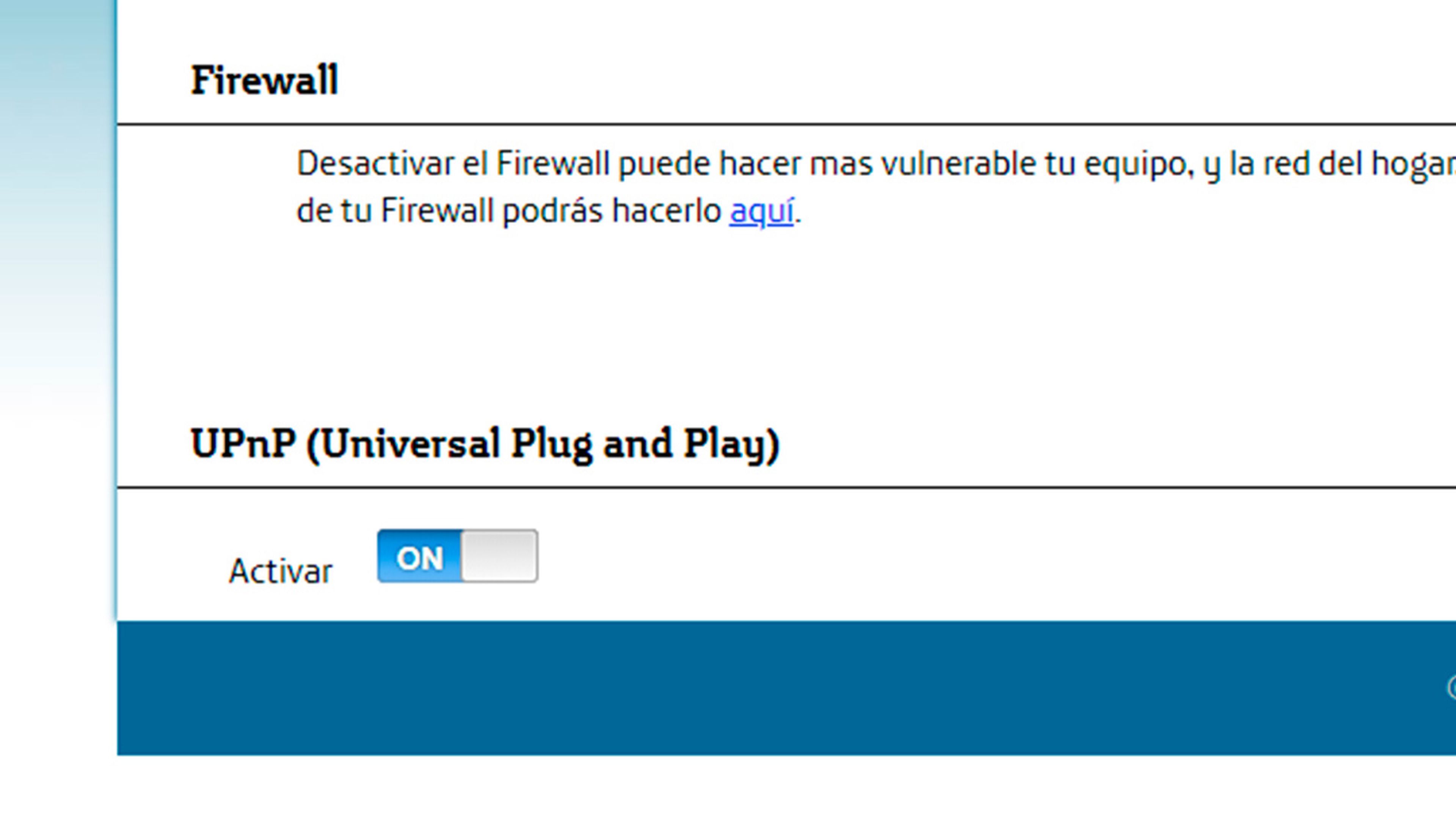 Abrir los puertos del router