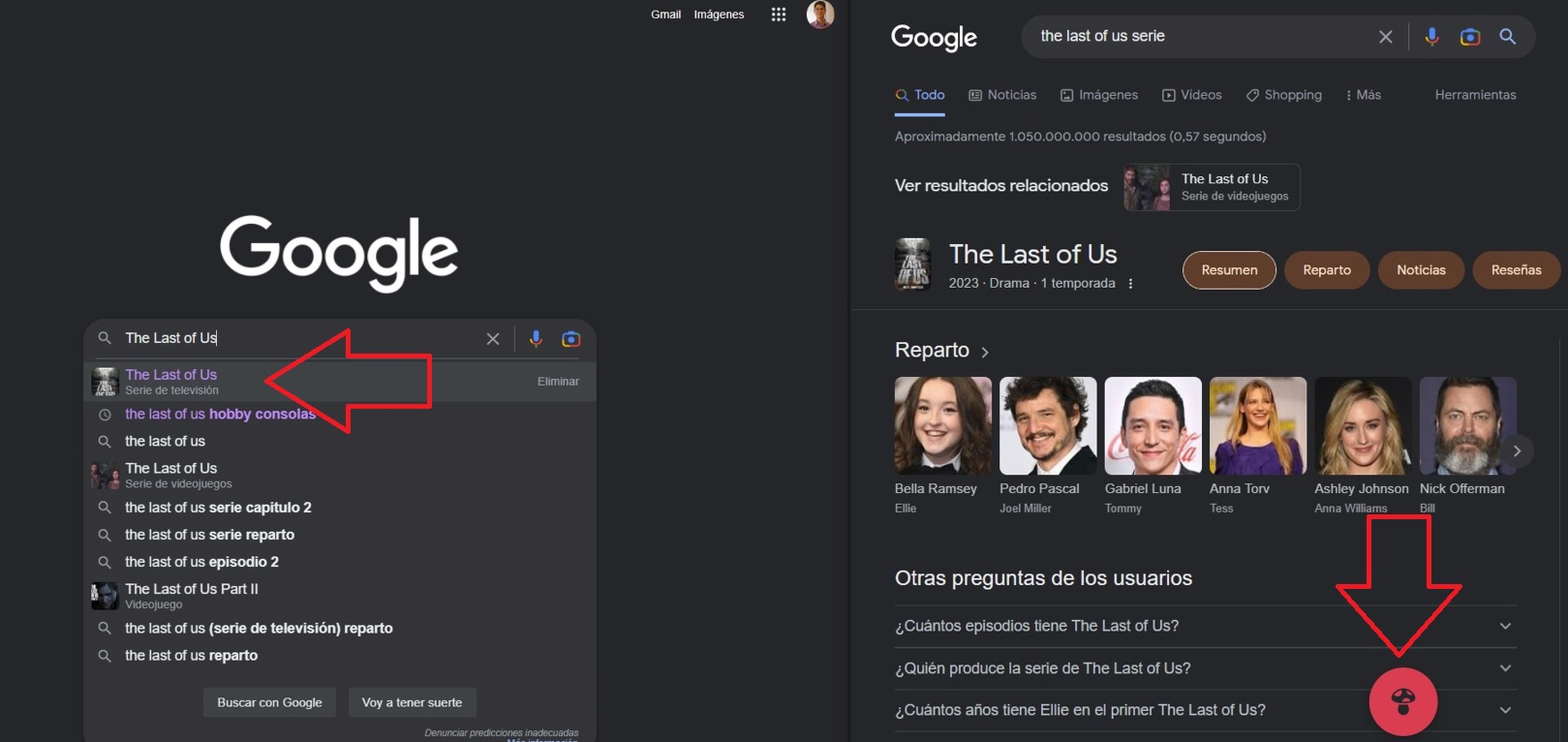 The Last of Us y Google