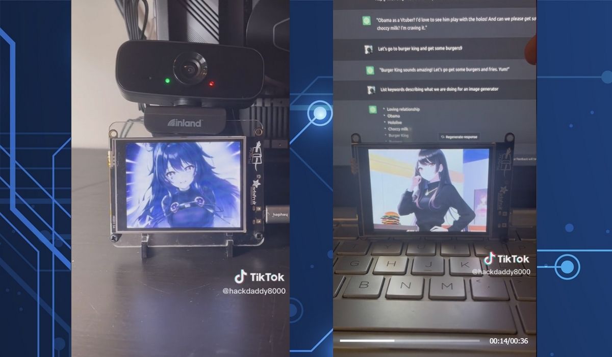Crea la waifu perfecta usando ChatGPT y Stable Diffusion, y su novia le obliga a borrarla