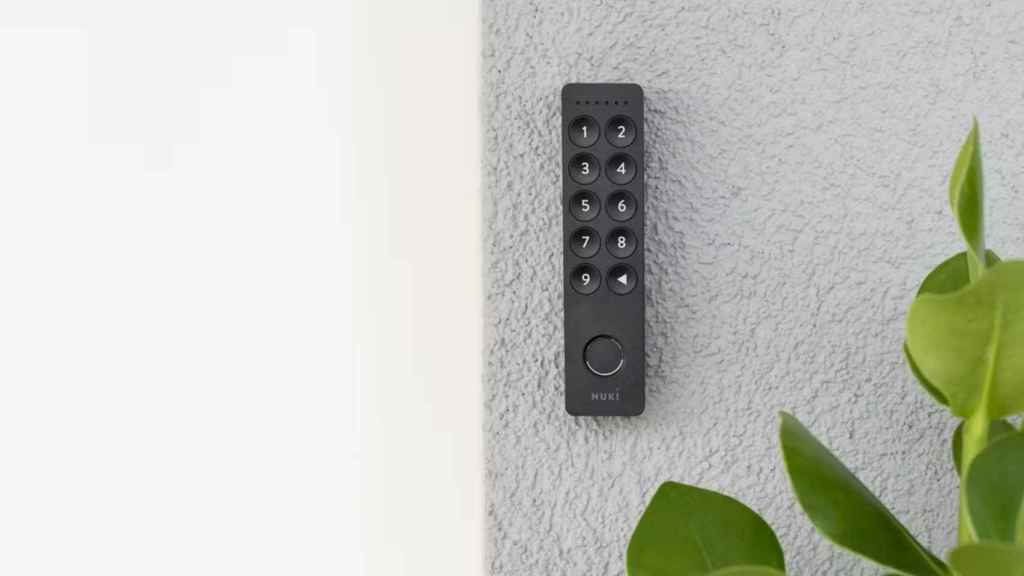 El Keypad 2.0 permite entrar en el hogar con la huella dactilar