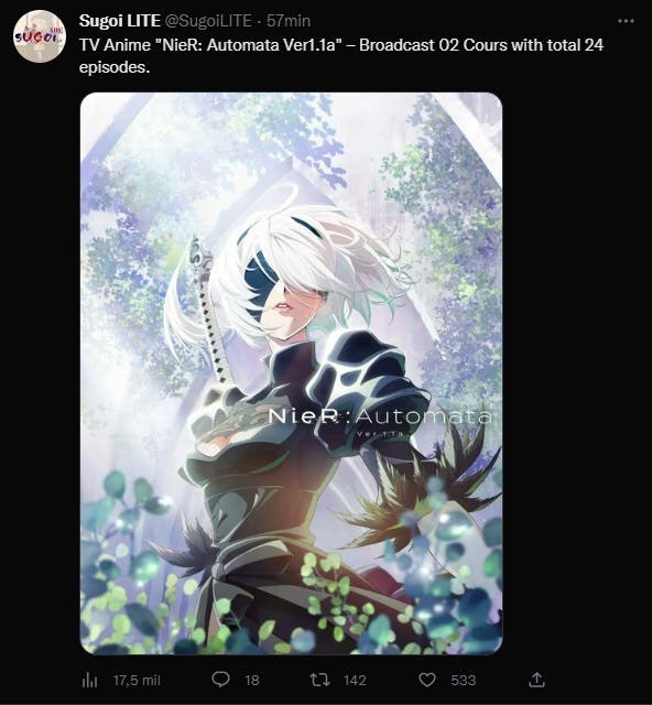 nier numero de episodios