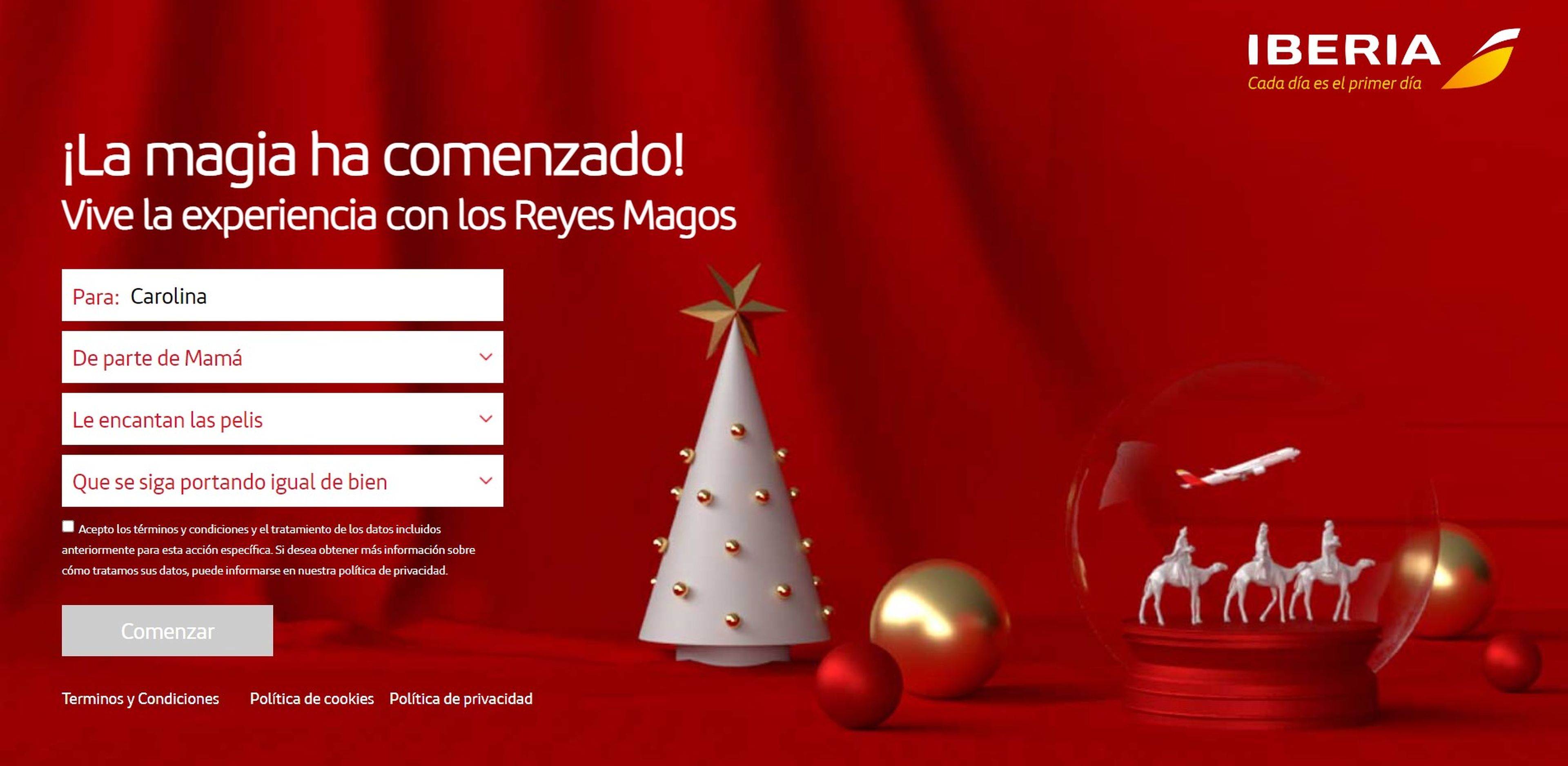 Esta web hace que los Reyes Magos llamen a tus hijos