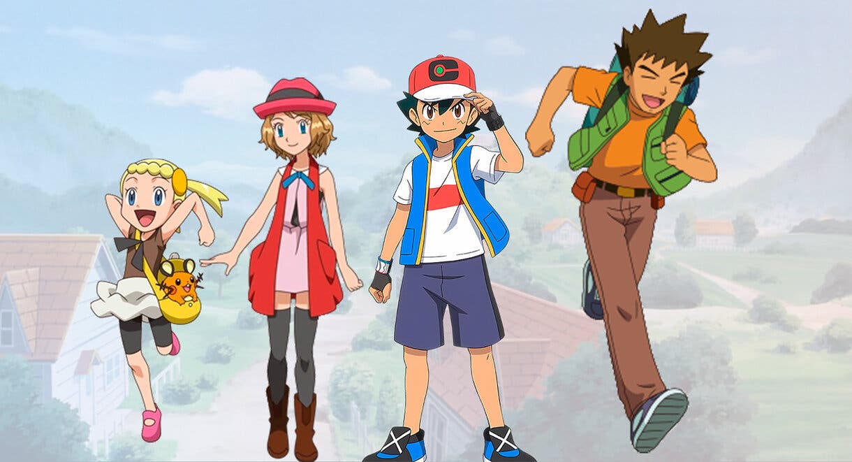 anime de Pokemon personajes mas populares