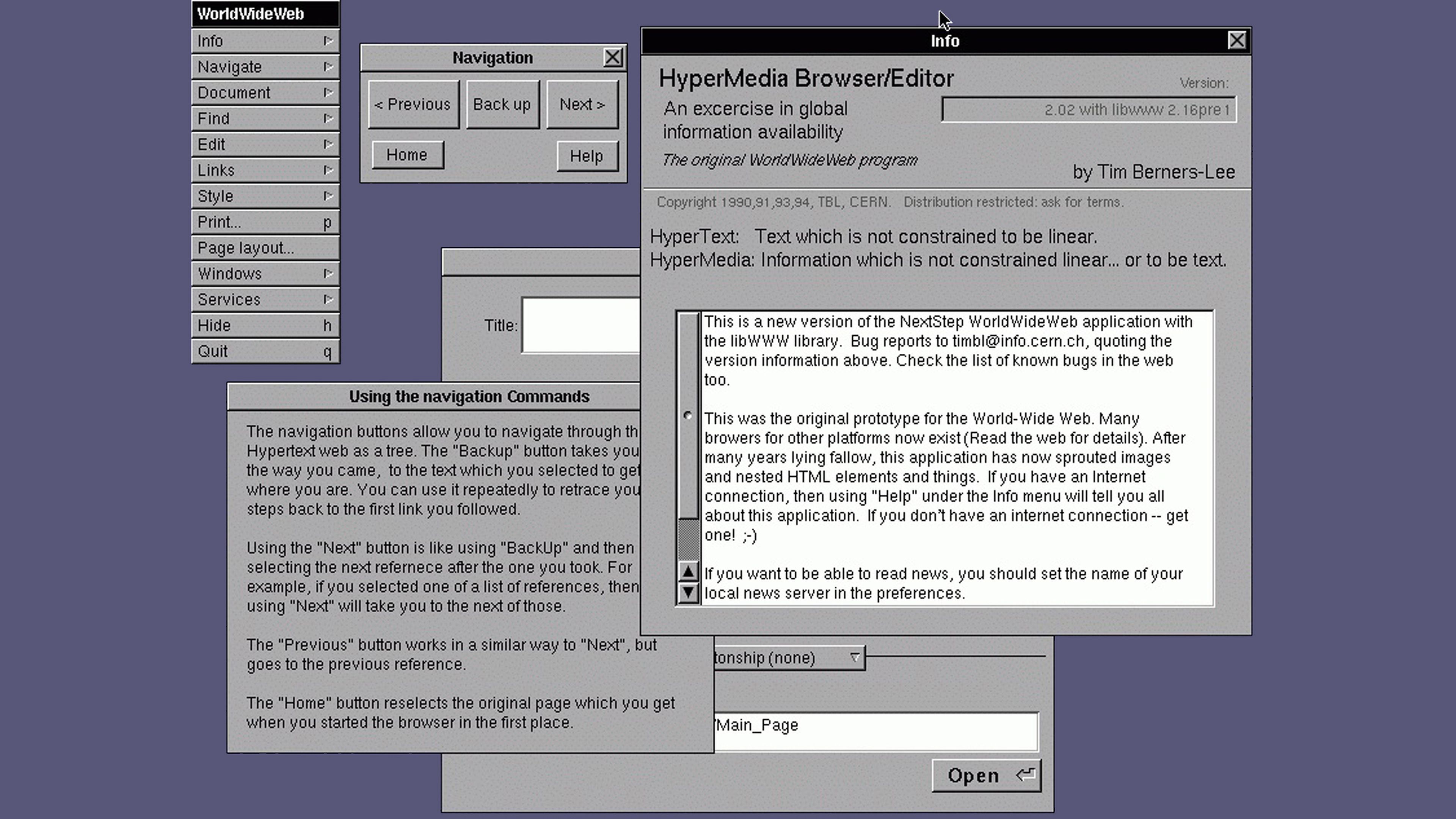 WorldWideWeb