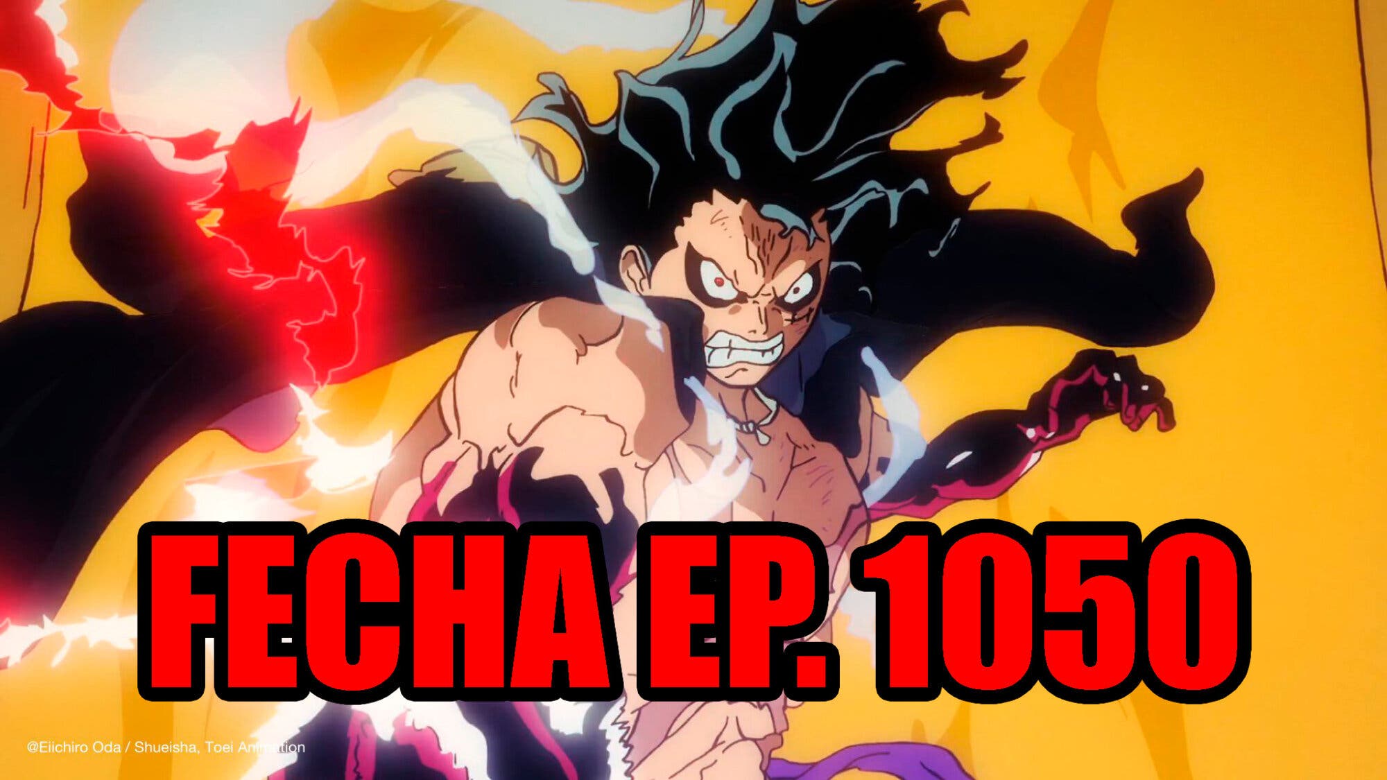 horario y dónde ver el episodio 1050 del anime