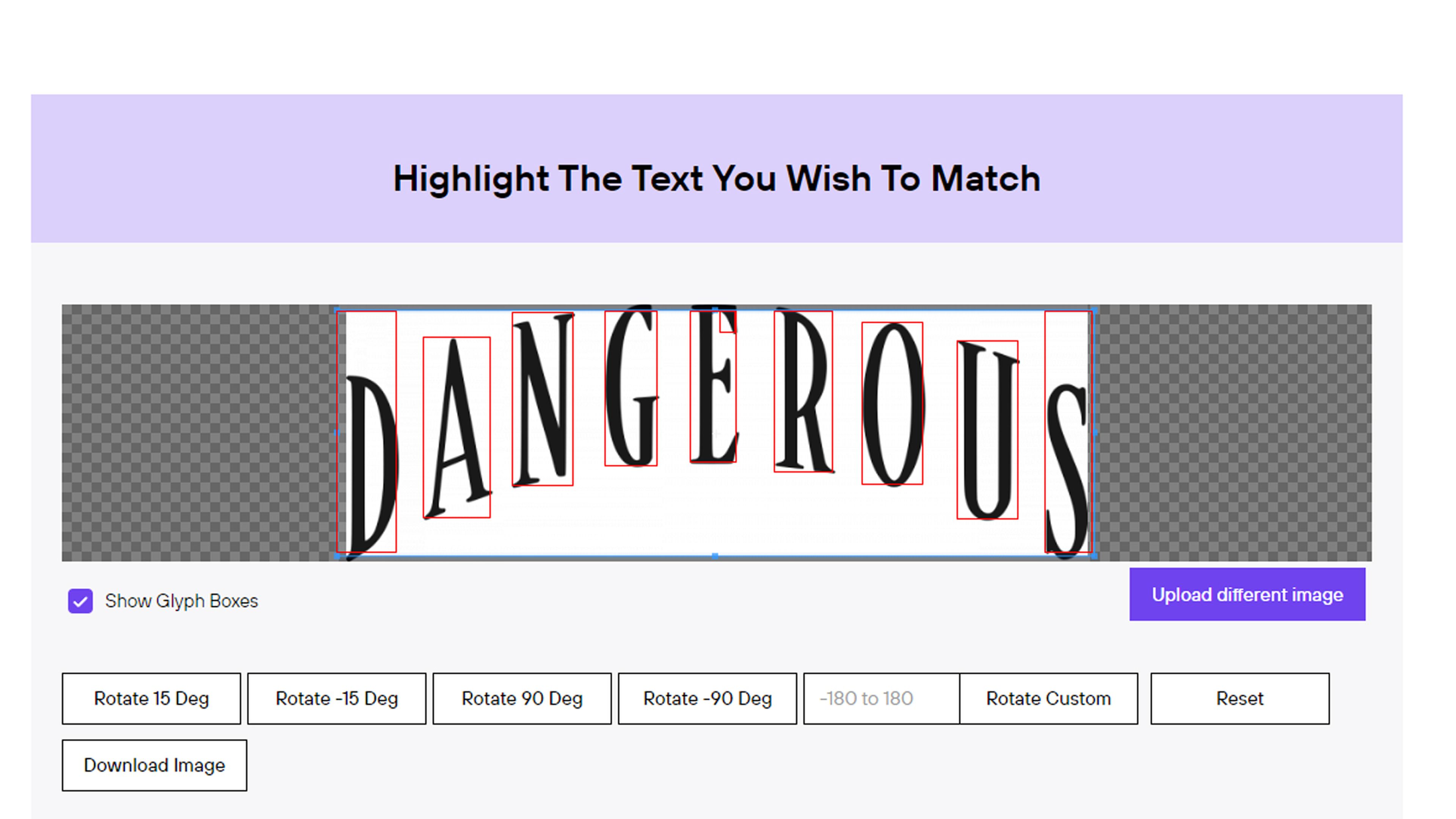 Font Matcherator