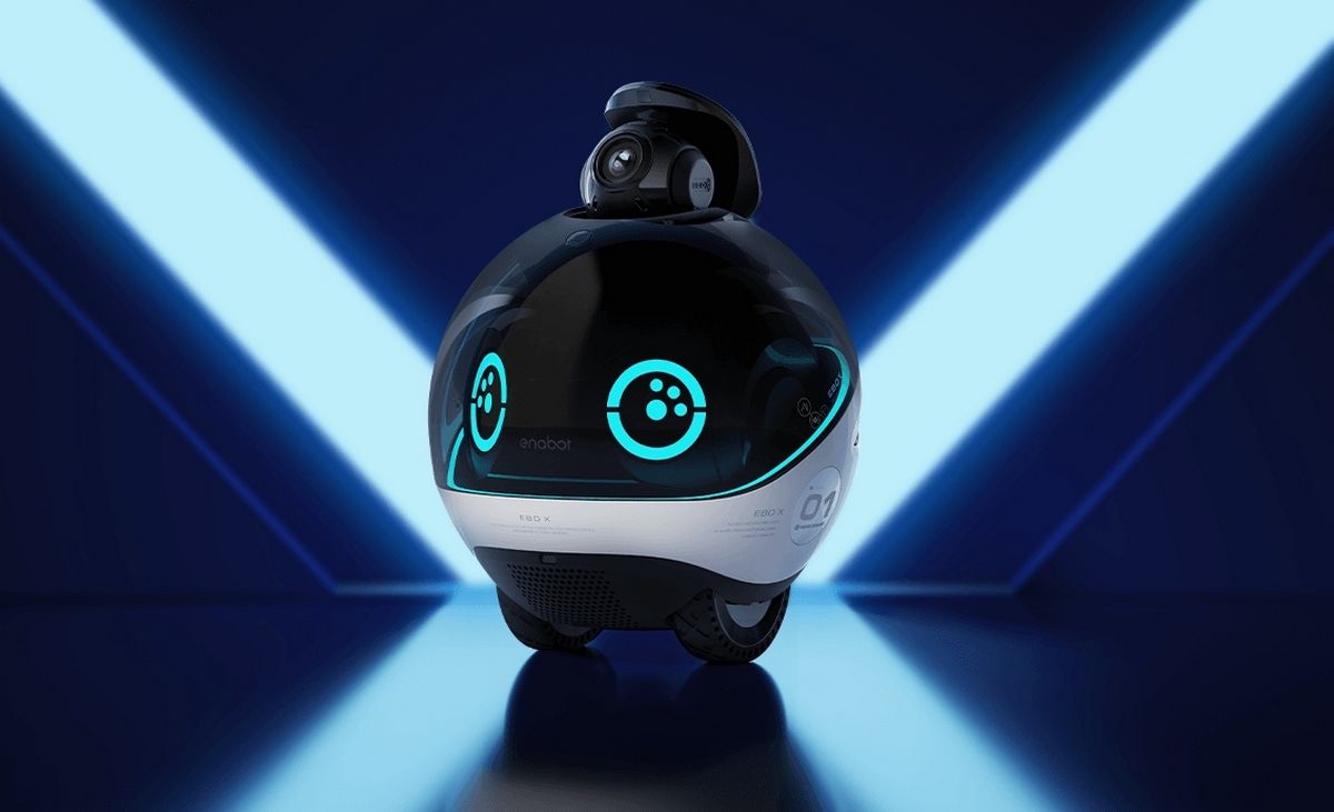 Enabot EBO X, el robot guardián que cuida de la familia