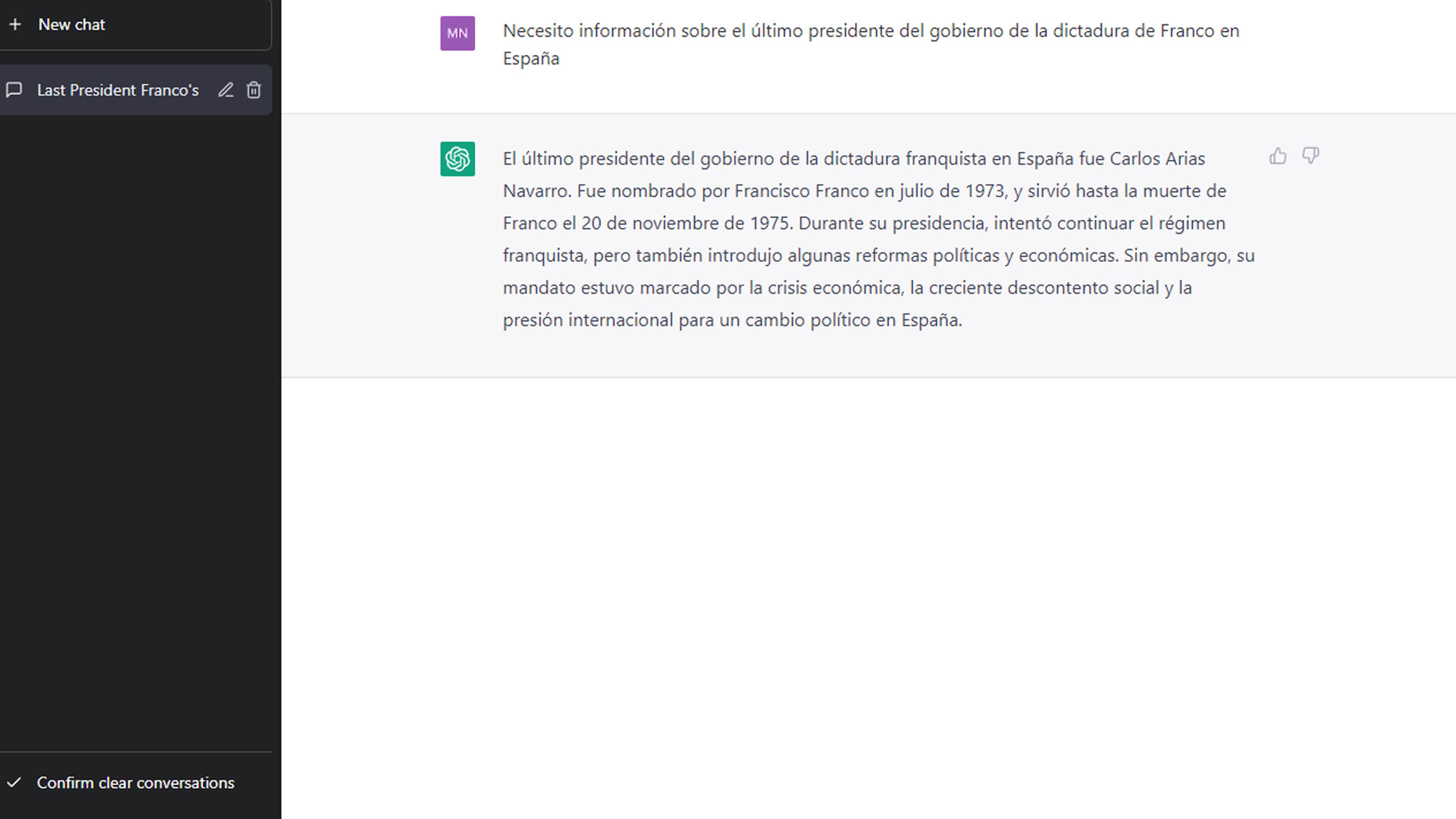 Personaje sin nombrarlo ChatGPT