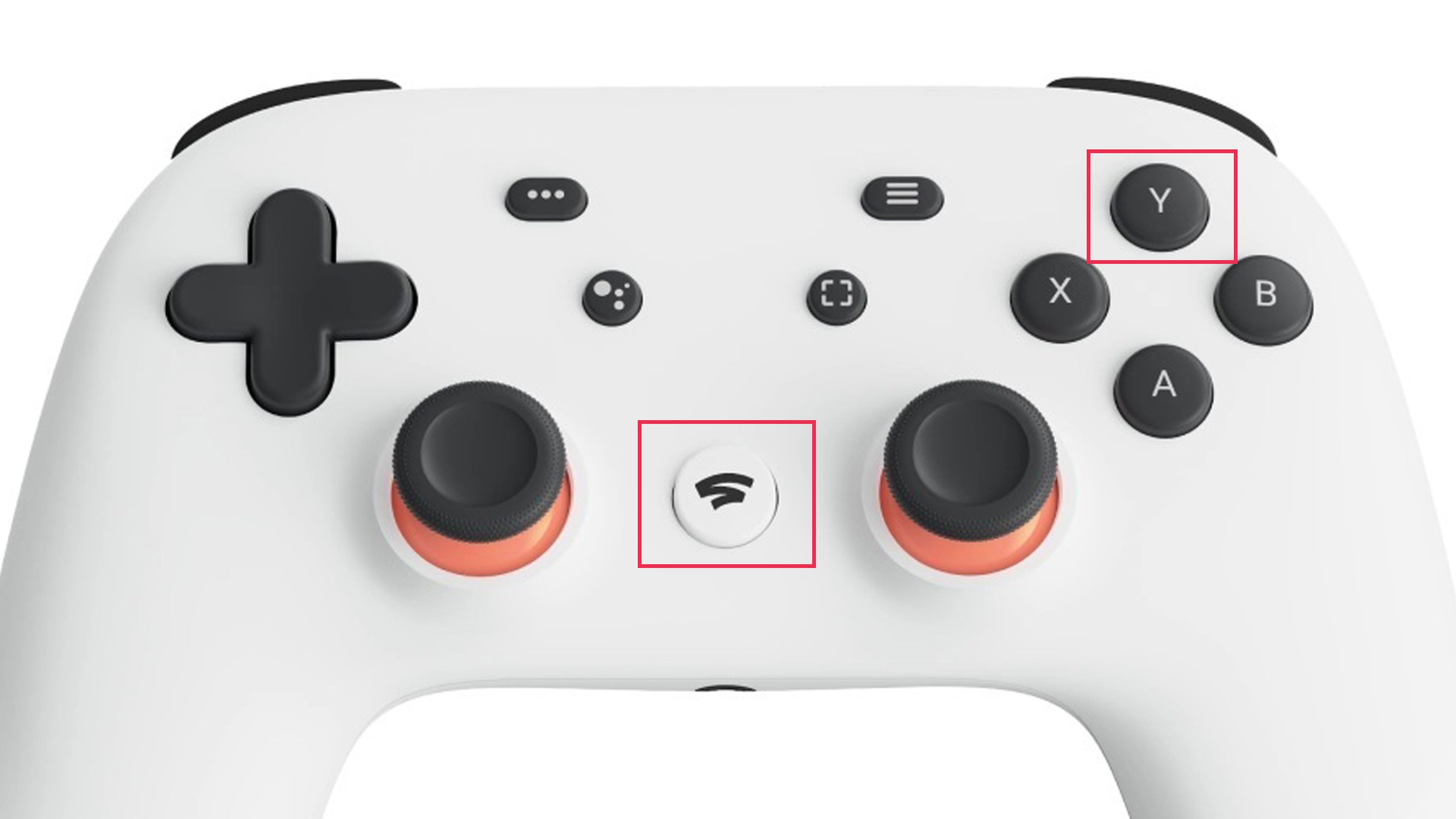 mando Stadia botones