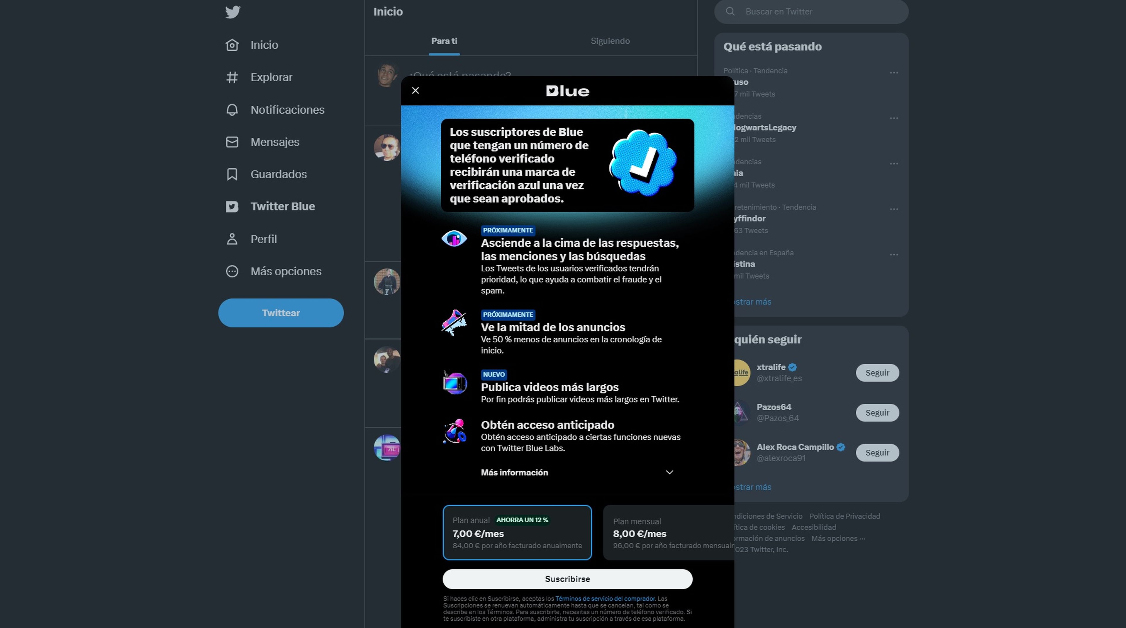 Twitter Blue