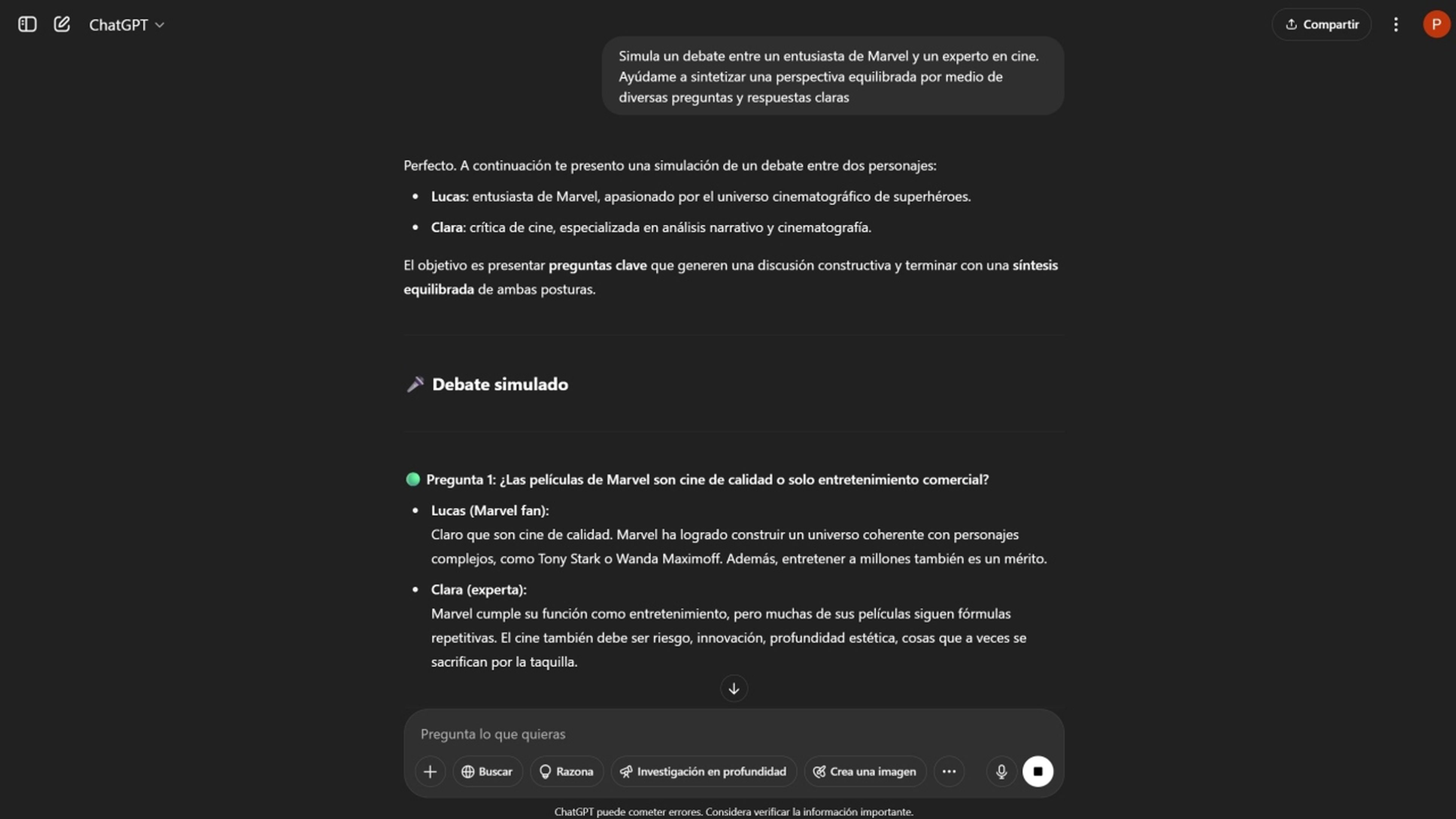 Debate en inteligencia artificial