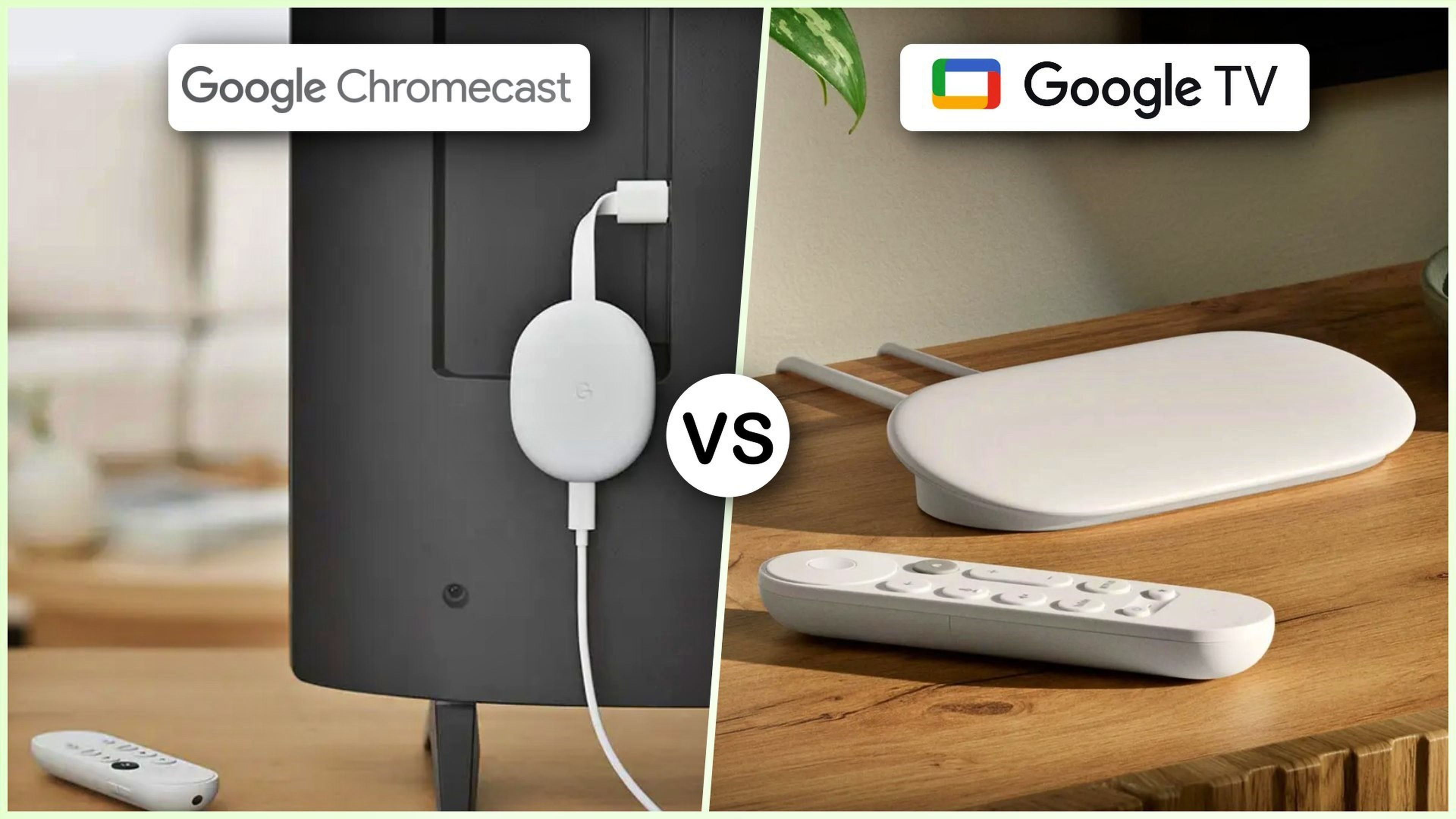 Google Chromecast vs TV Streamer