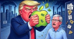 rump aprieta y ahoga mientras Apple busca salida