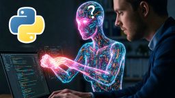 IA ayudando a humano a programar