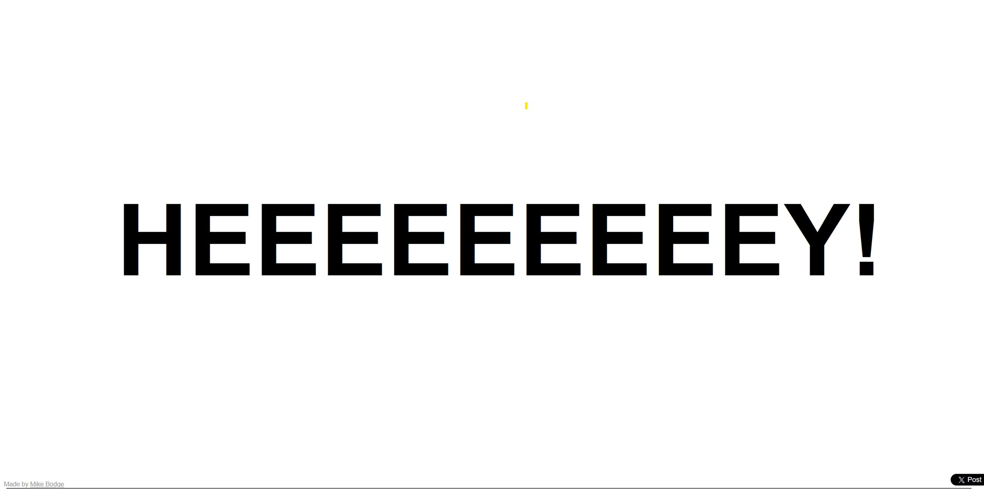 Heeeeeeeeey