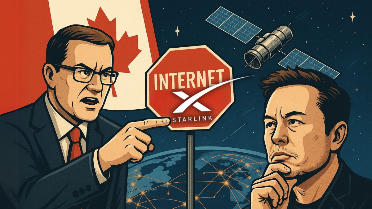 Canadá no olvida y continúa con su acoso y derribo a Elon Musk en busca de su “soberanía de conectividad”