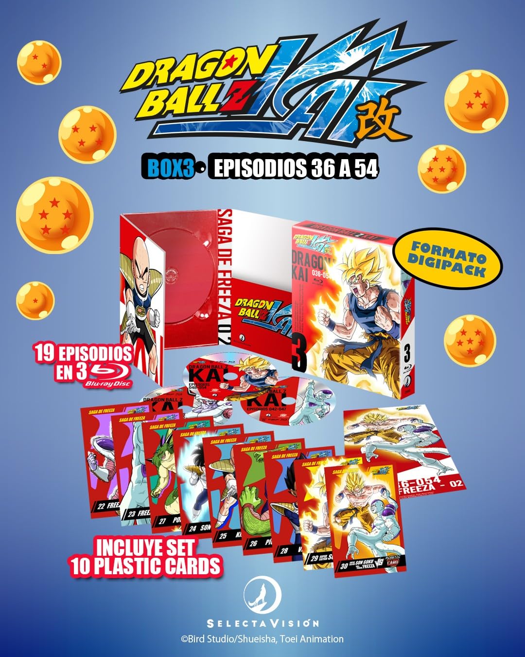 La Box 03 de Dragon Ball Z Kai a la venta en Blu-ray y DVD el 27 de junio