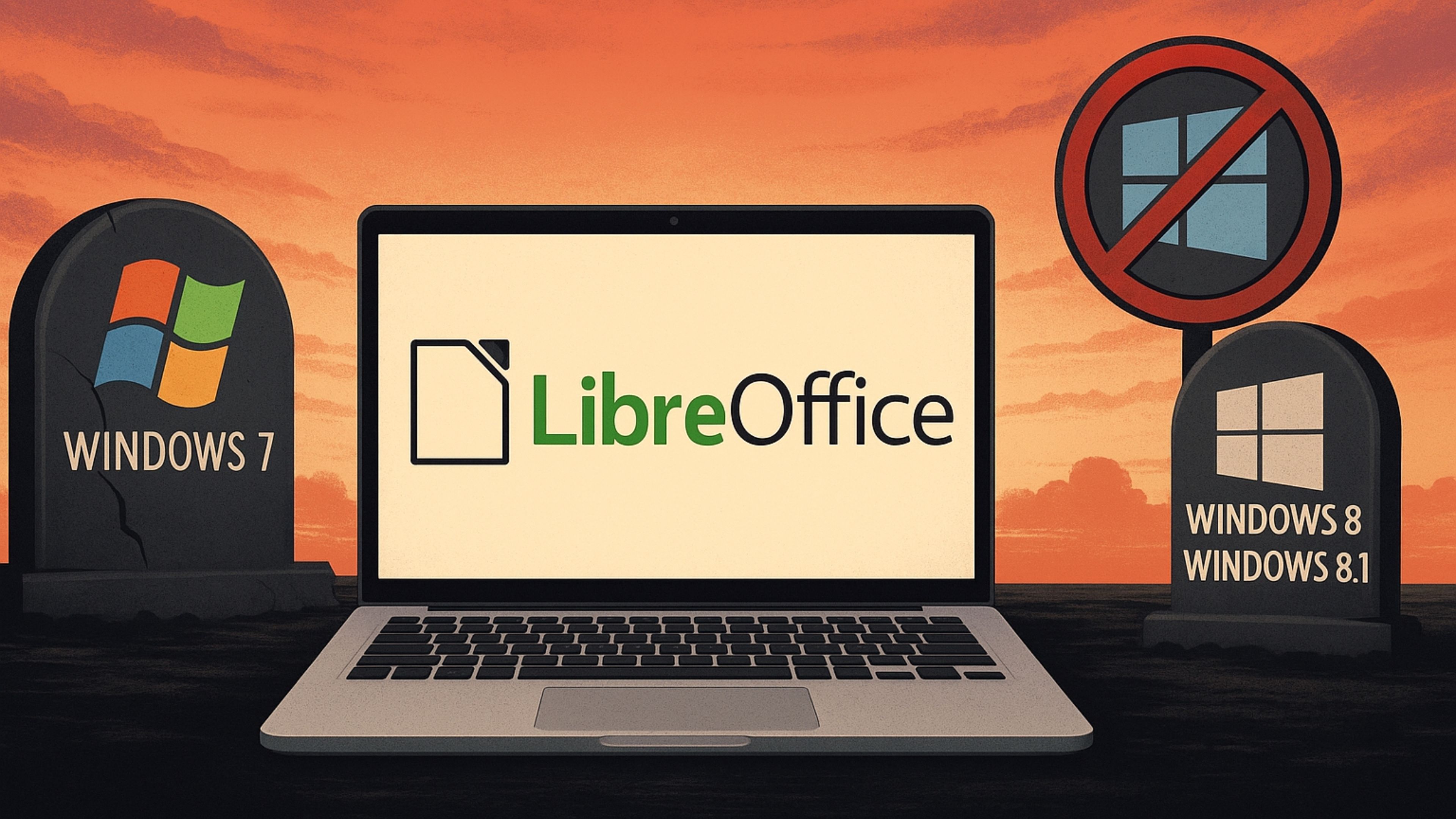 LibreOffice se despide de tu antiguo Windows: la nueva versión ya no soportará Windows 7, 8 y 8.1, y apuesta fuerte por Linux