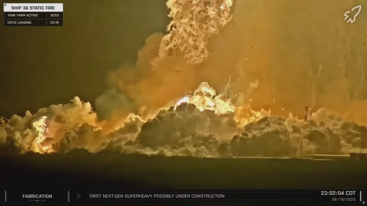 la terrible explosión del cohete Starship de SpaceX destruye la base de pruebas